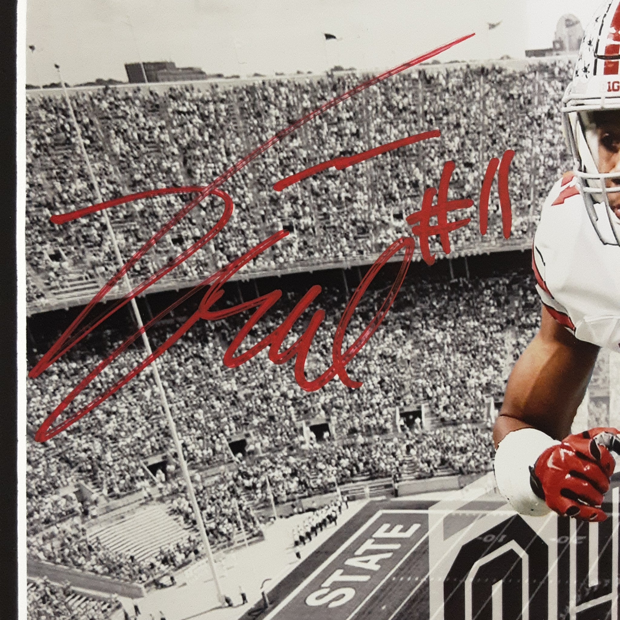 Vonn Bell Authentic Signed Framed 11x14 Photo Autographed JSA