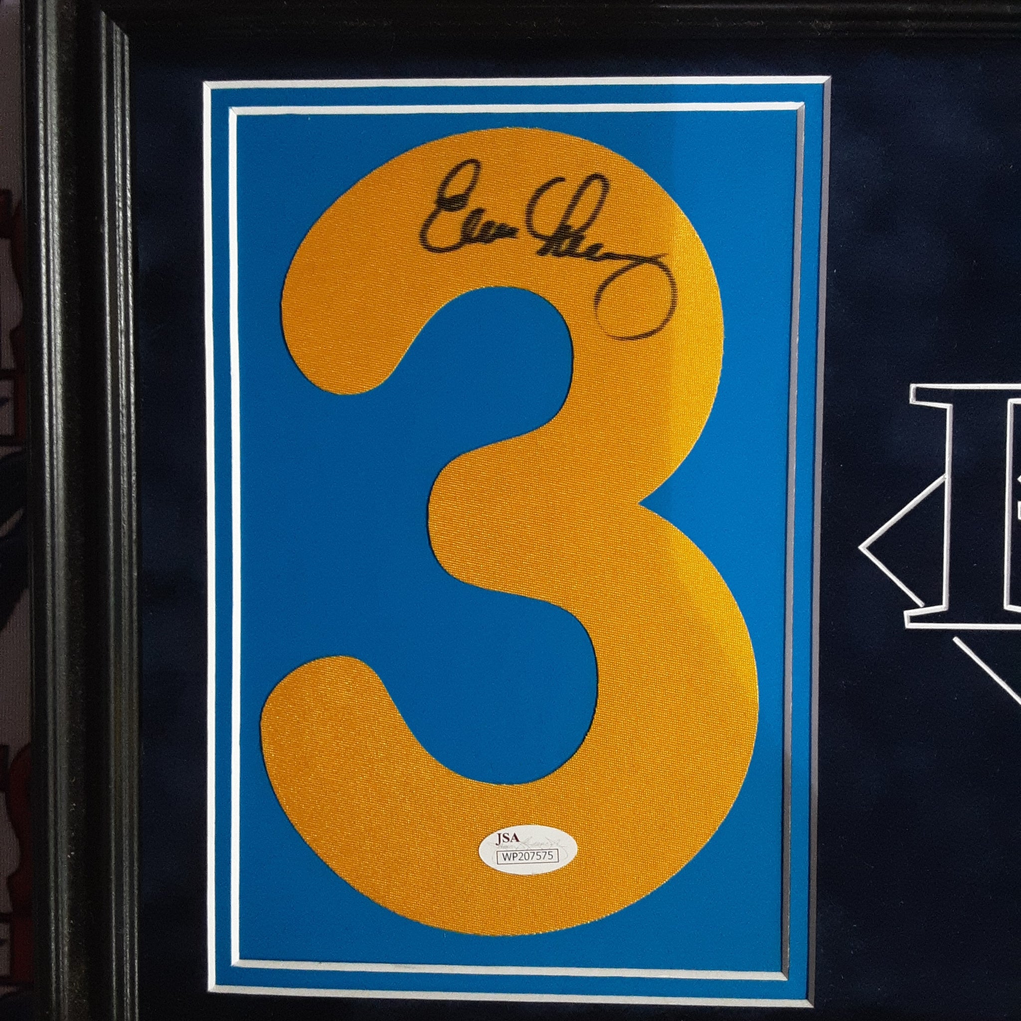 Evan Longoria Authentic Signed Number Framed 10x20 Collage Autographed JSA