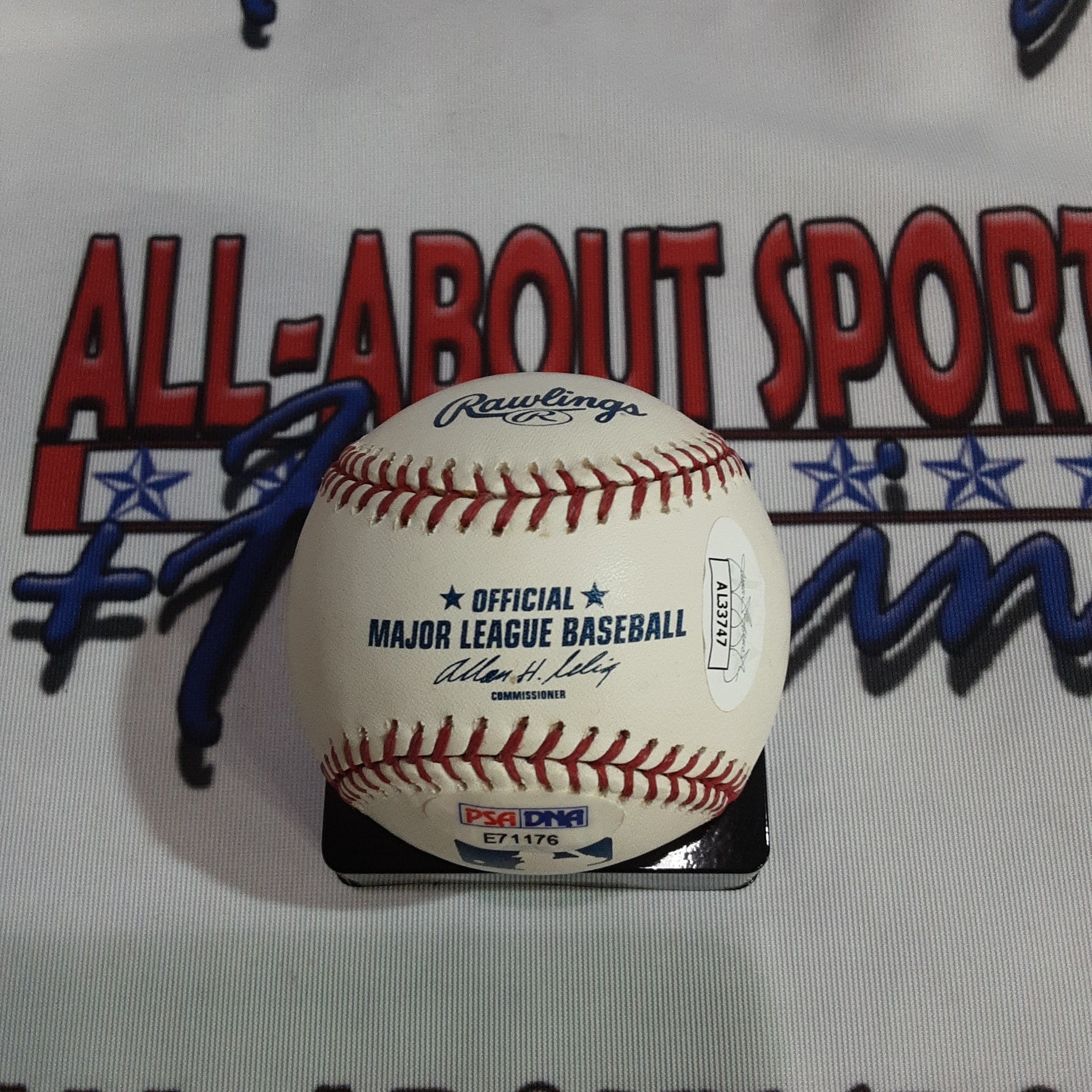 Alex Rodriguez Authentic Signed Baseball Autographed JSA