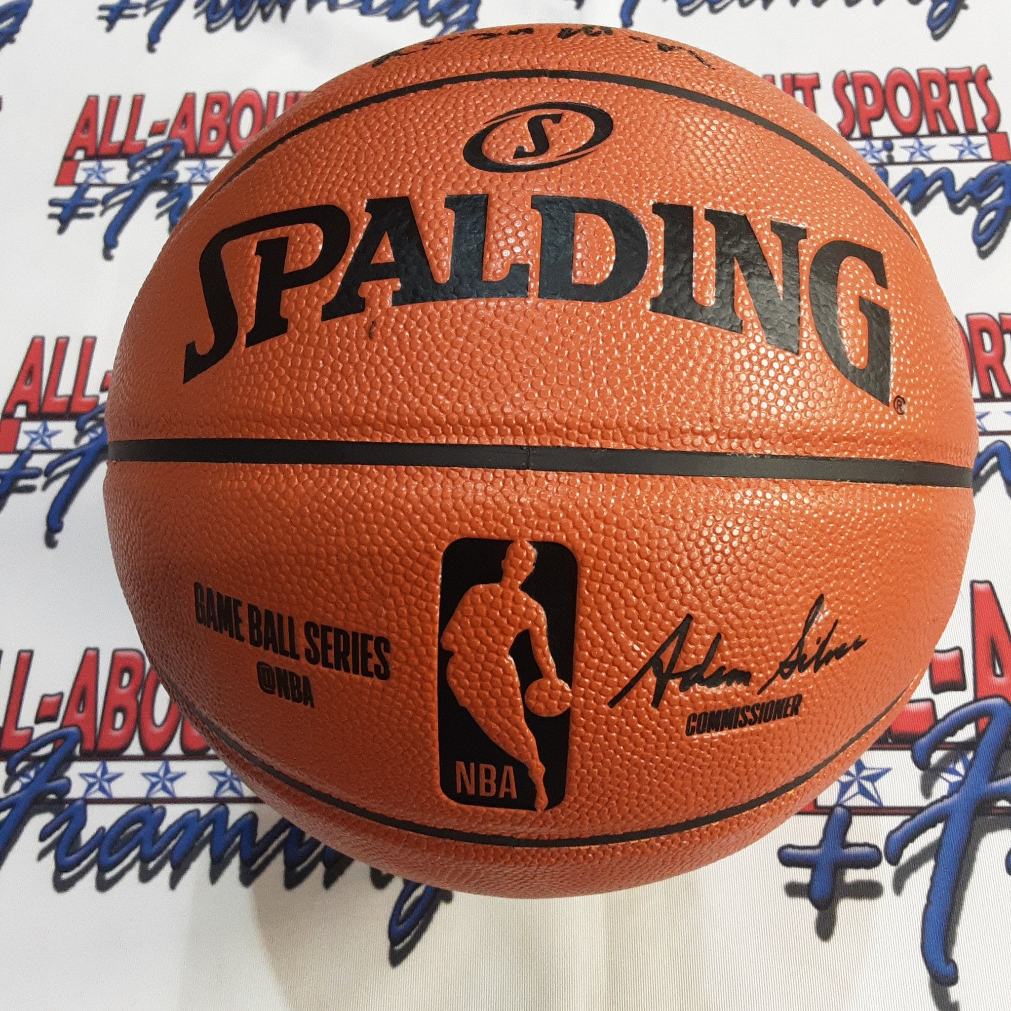 Shawn Kemp Authentic Signed Basketball Autographed with Inscription JSA-