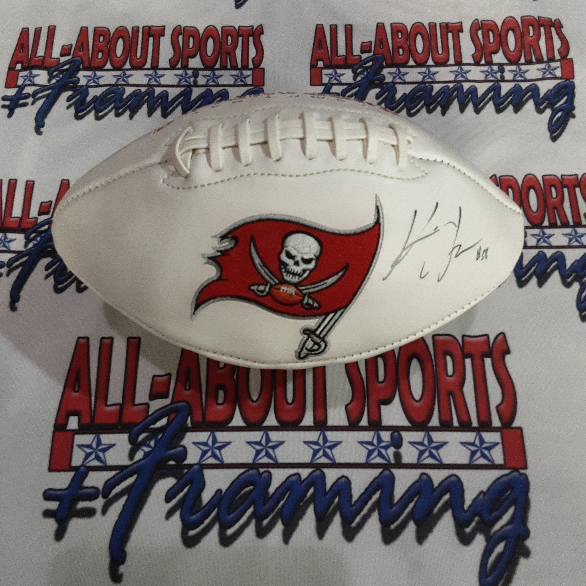 Kwon Alexander Authentic Signed Football Autographed JSA