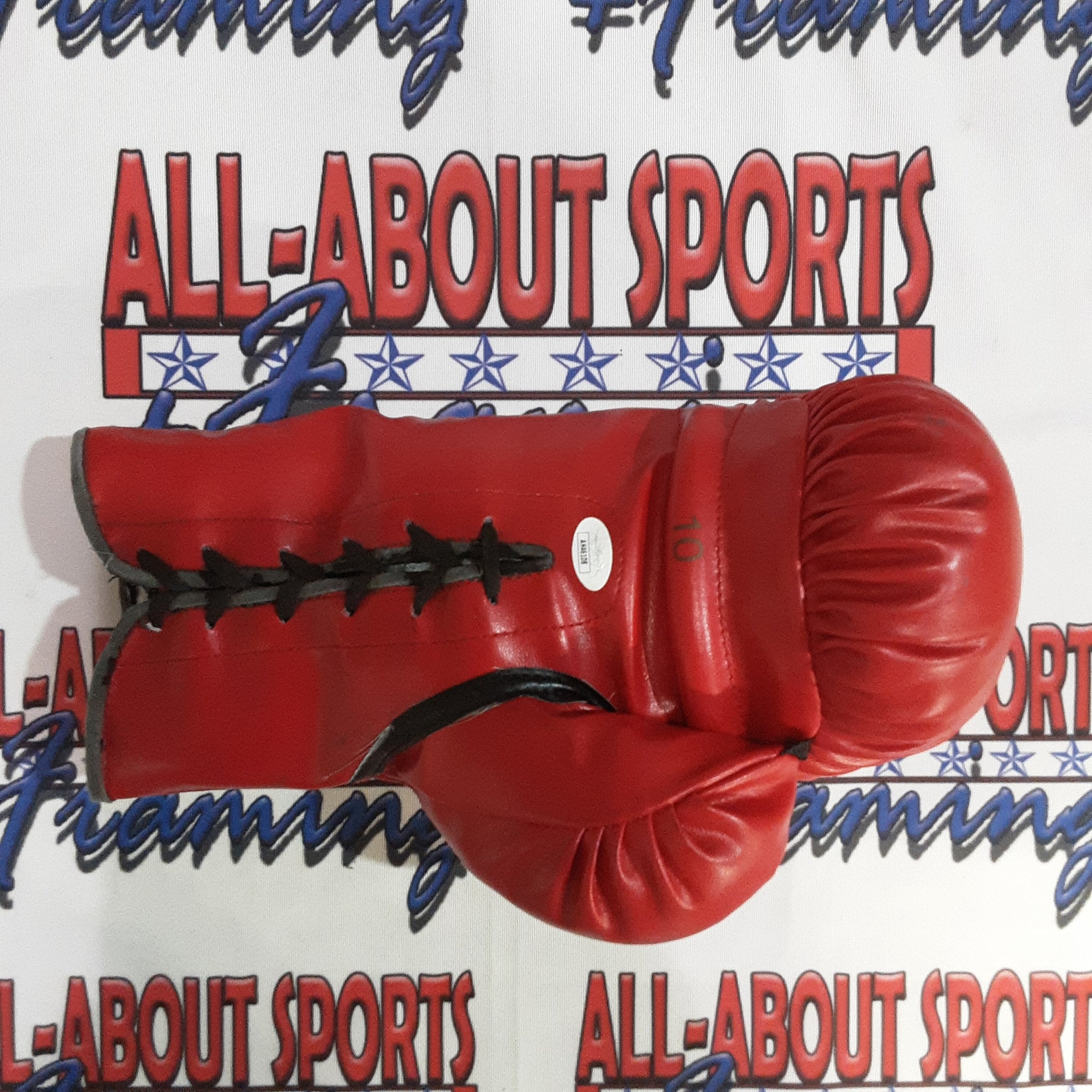 Bernard Hopkins and Antonio Tarver Authentic Signed Boxing Glove Autographed JSA-