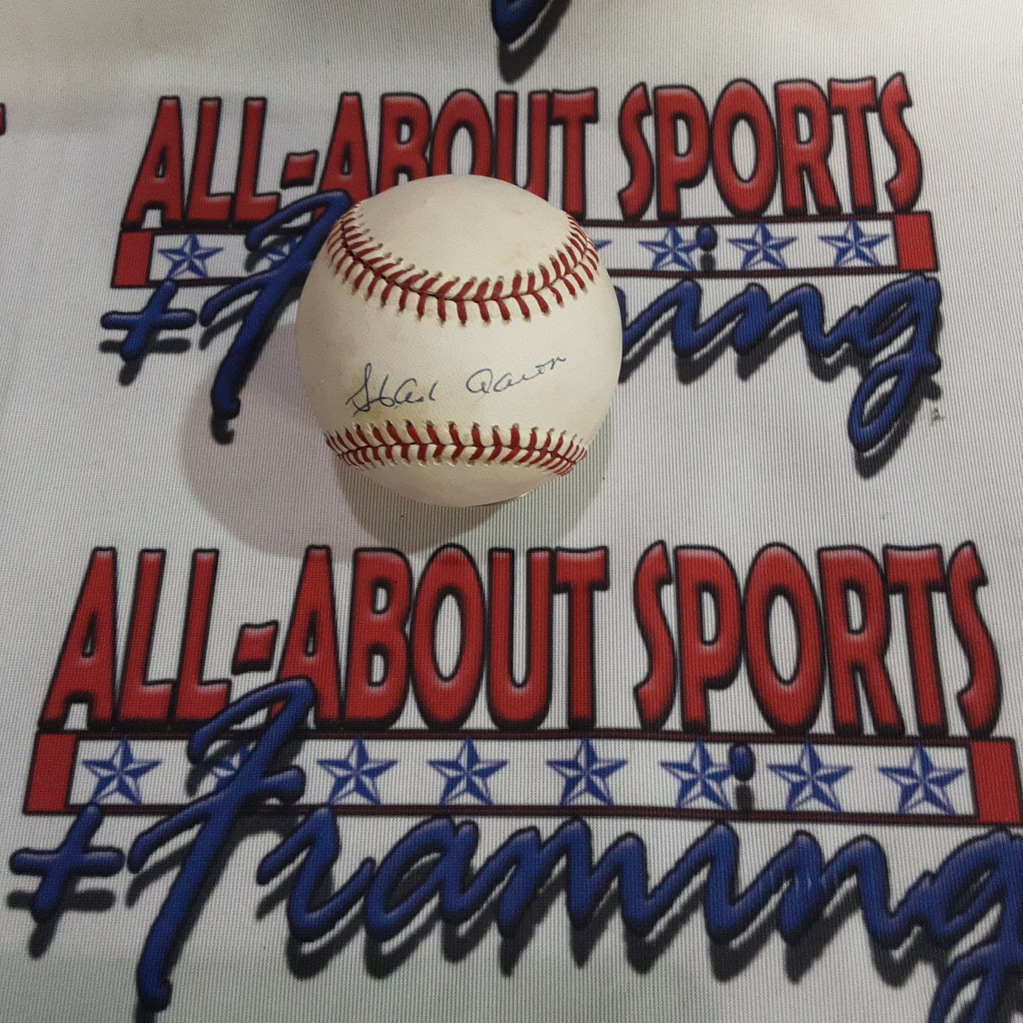 Hank Aaron Signed Auto Autograph Rawlings Baseball JSA LOA YY40235