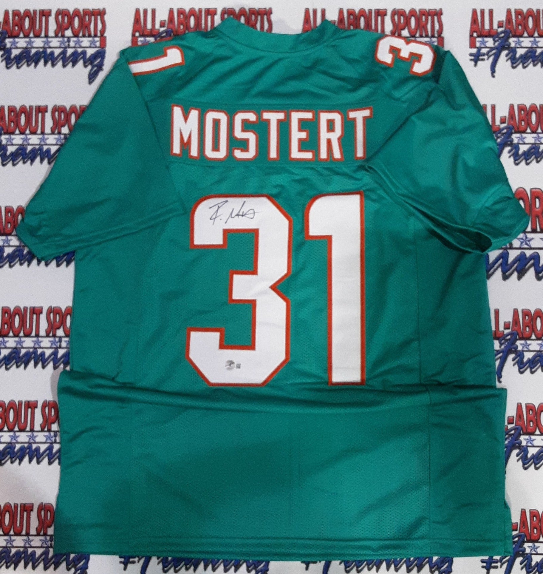 Raheem Mostert Authentic Signed Pro Style Jersey Autographed Beckett