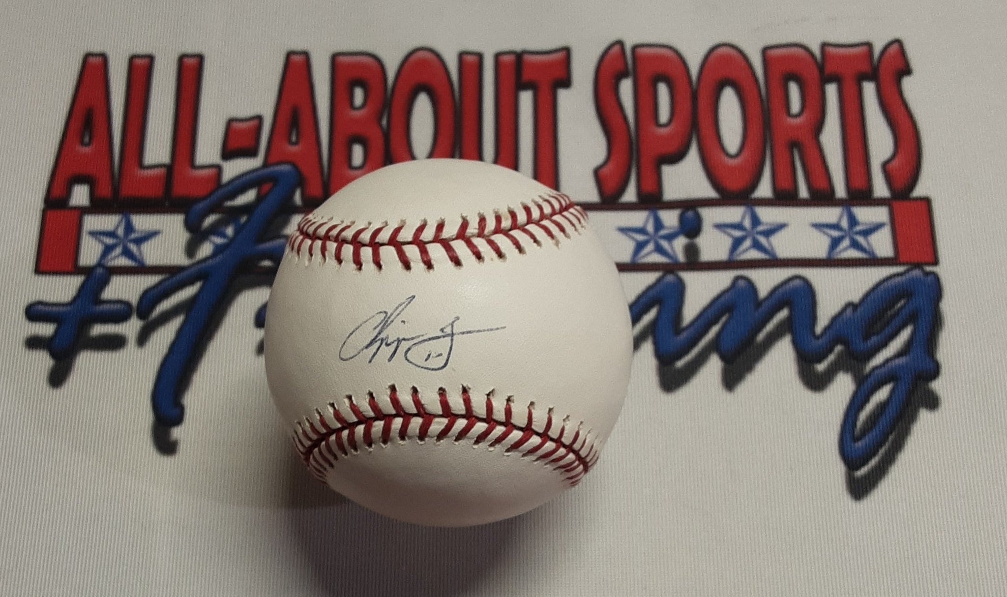 Chipper Jones Authentic Signed Baseball Autographed JSA.