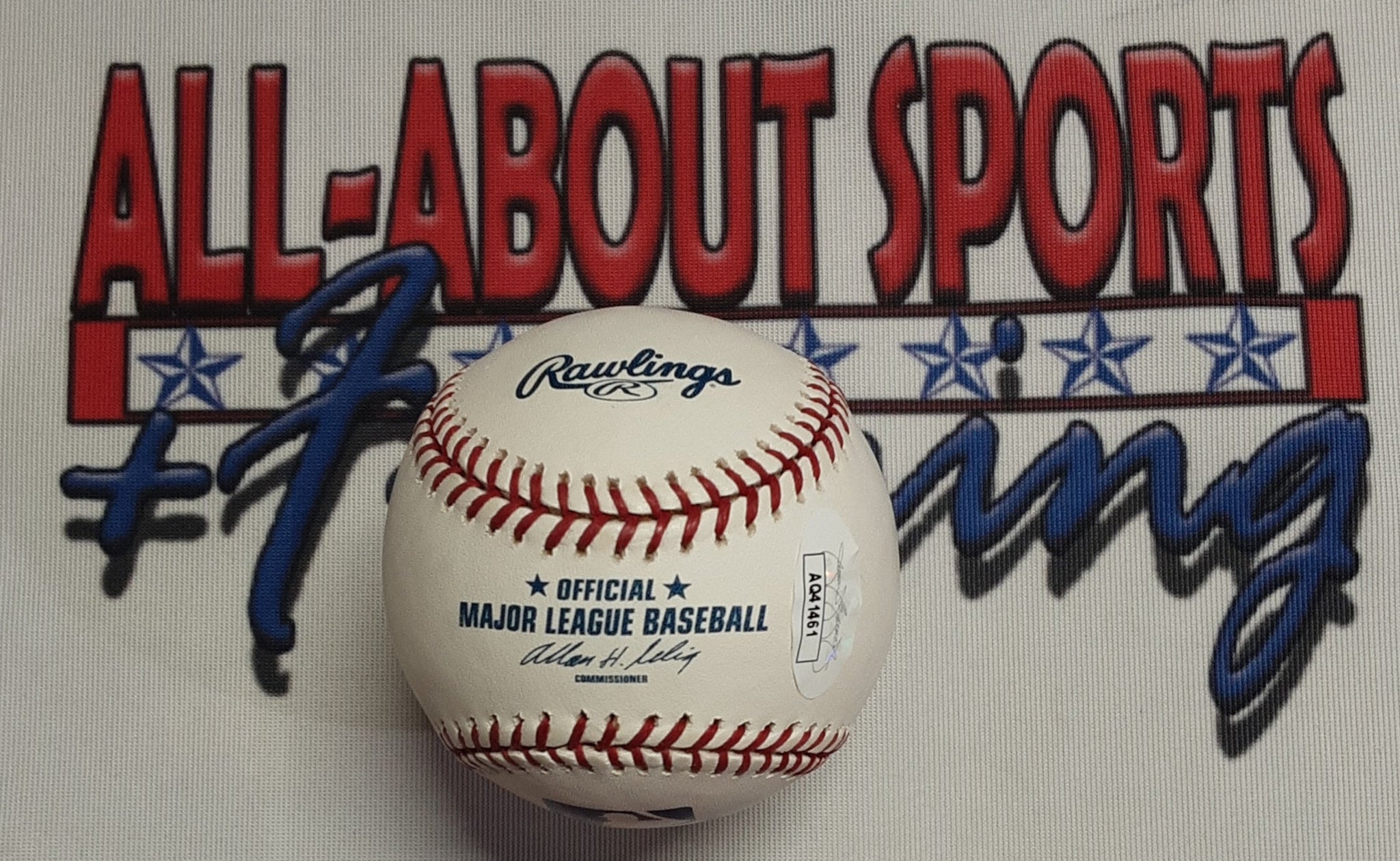 Chipper Jones Authentic Signed Baseball Autographed JSA.