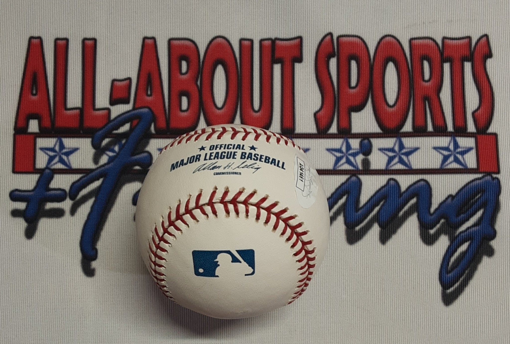 Chipper Jones Authentic Signed Baseball Autographed JSA.