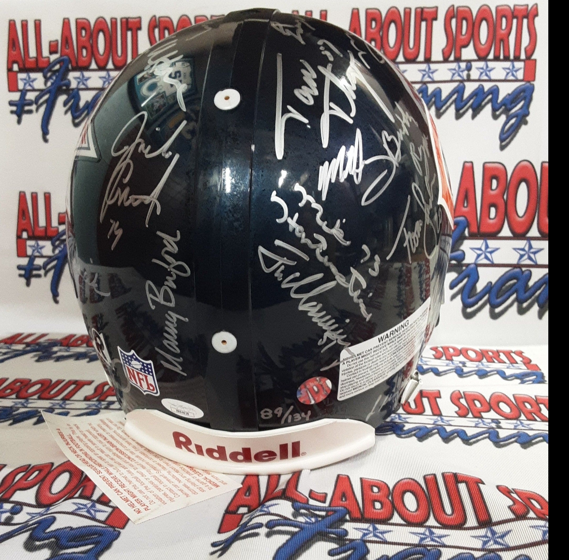 1985 Super Bowl XX Champions Reunion Team Signed Autographed Full-size