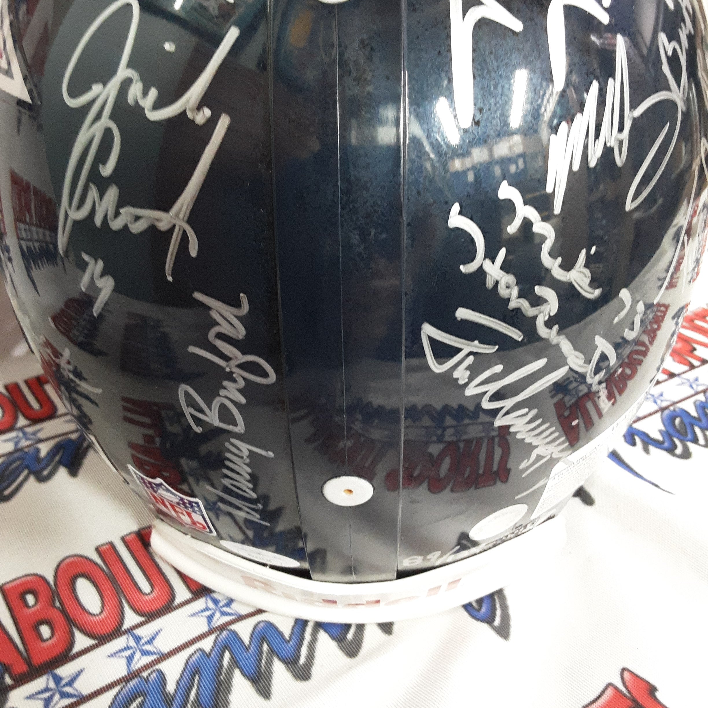 1985 Super Bowl XX Champions Reunion Team Signed Autographed Full-size