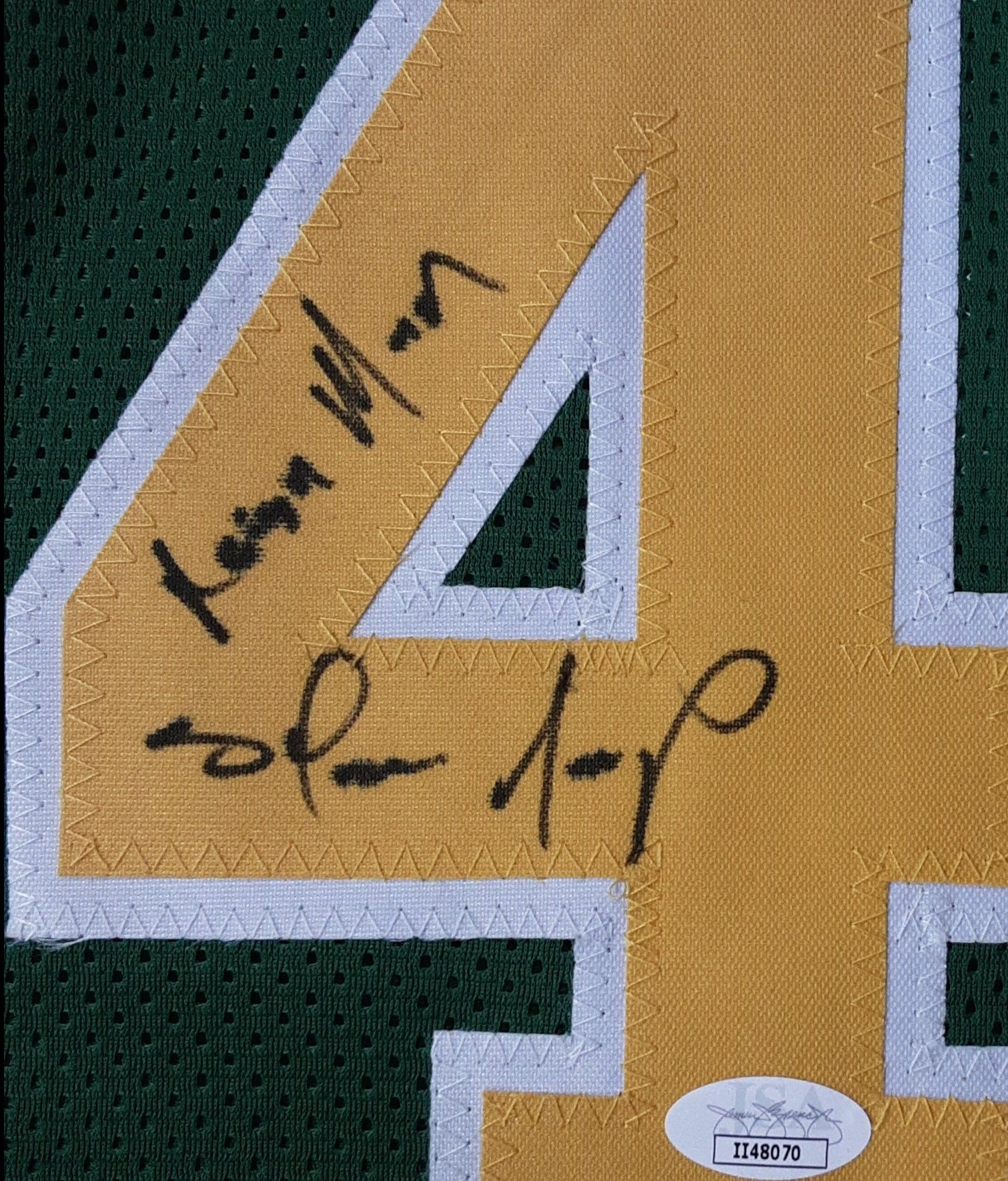 Shawn Kemp Authentic Signed Pro Style Jersey Autographed with Inscription JSA-