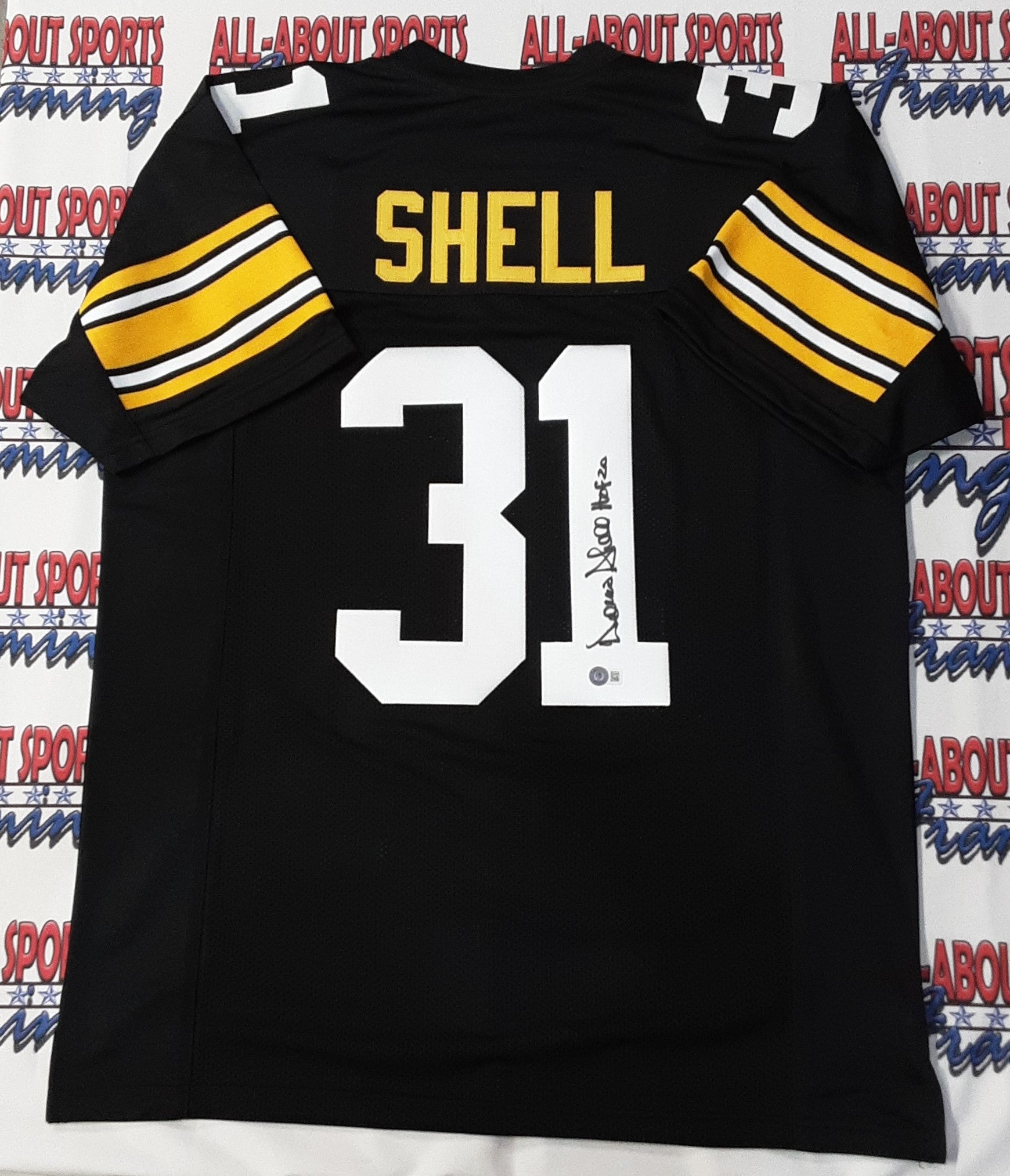 Donnie Shell Authentic Signed Pro Style Jersey Autographed Beckett R1