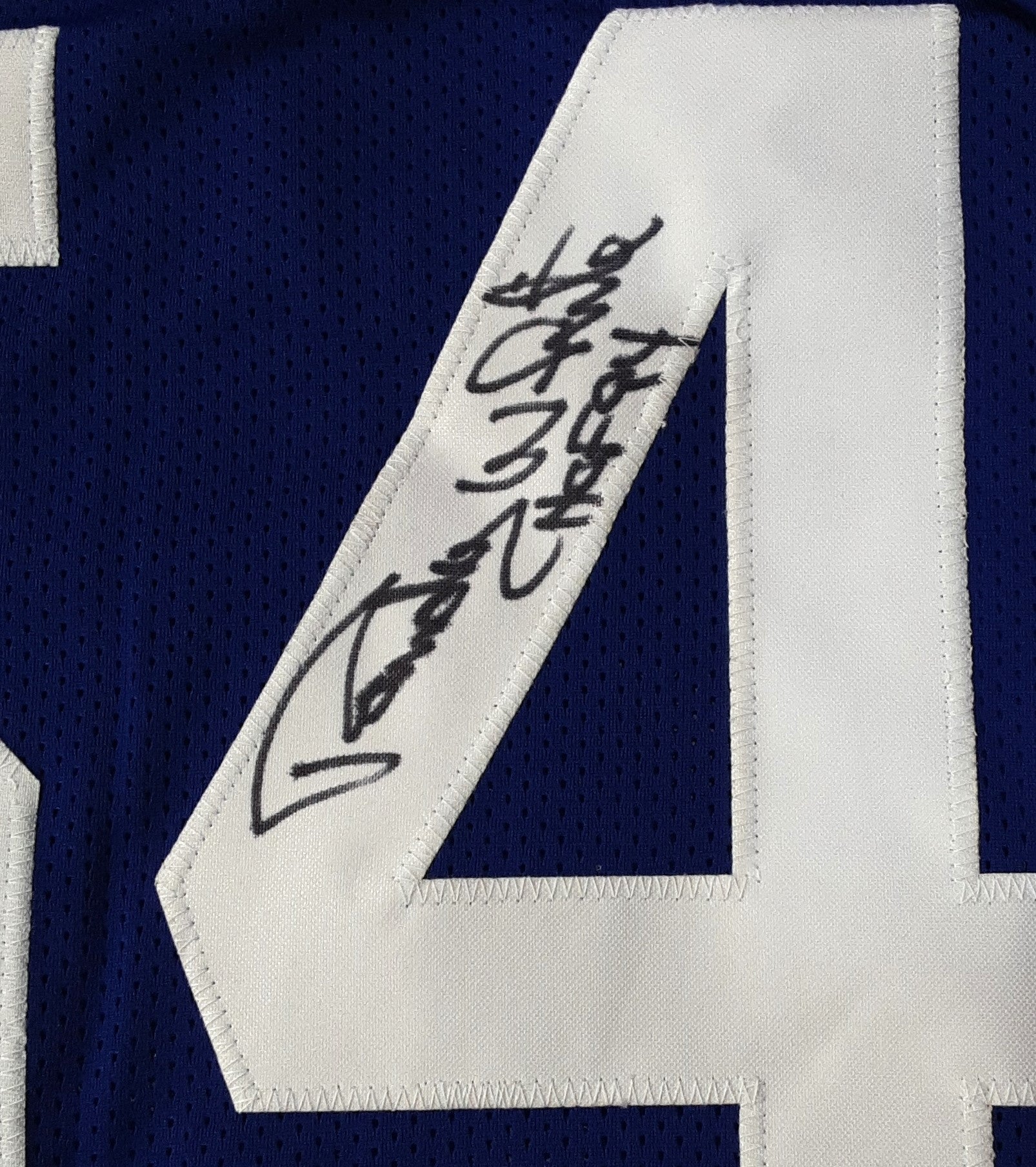 Randy White Authentic Signed Pro Style Jersey Autographed with Inscription JSA-