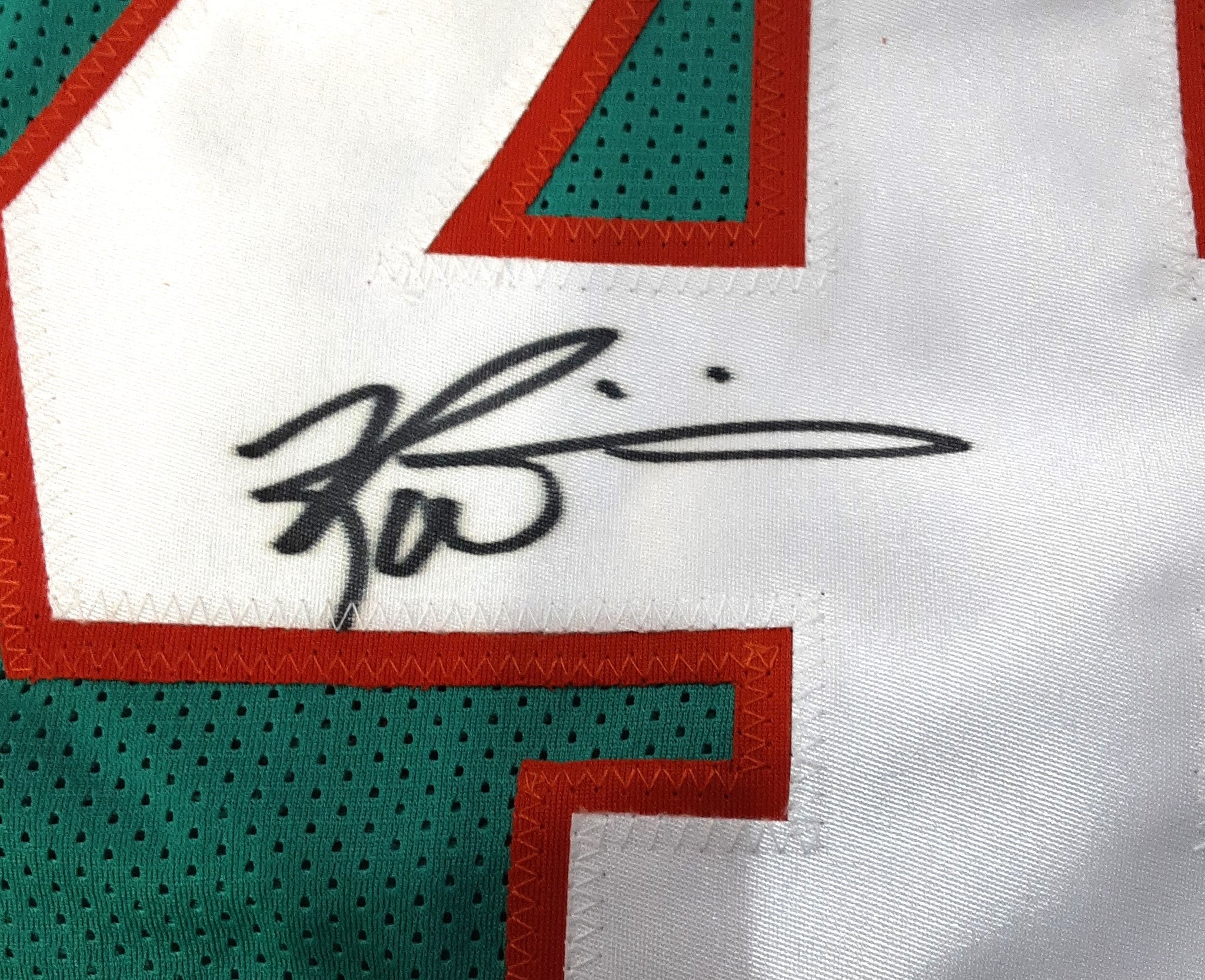 Ricky Williams Authentic Signed Pro Style Jersey Autographed JSA-