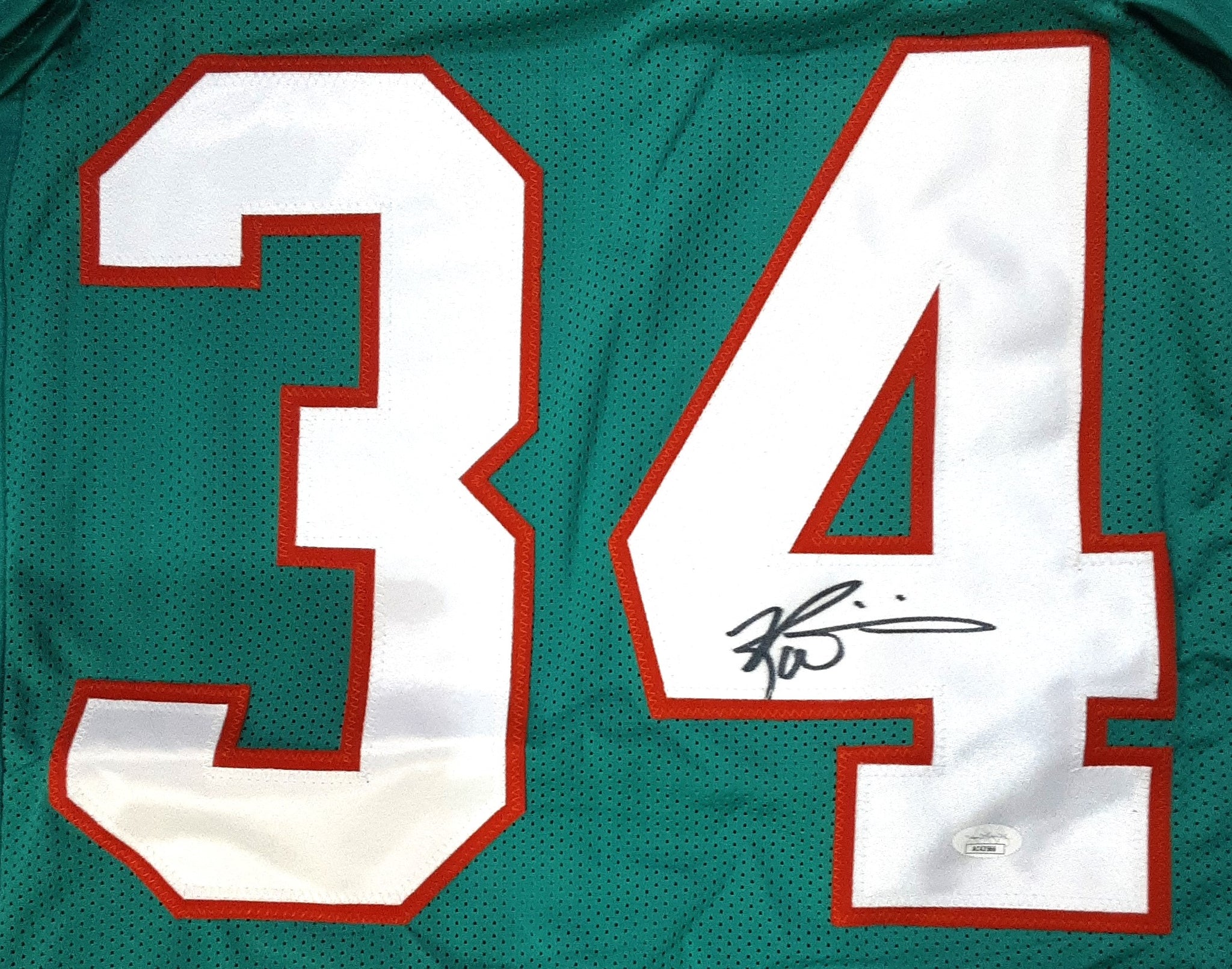 Ricky Williams Authentic Signed Pro Style Jersey Autographed JSA-