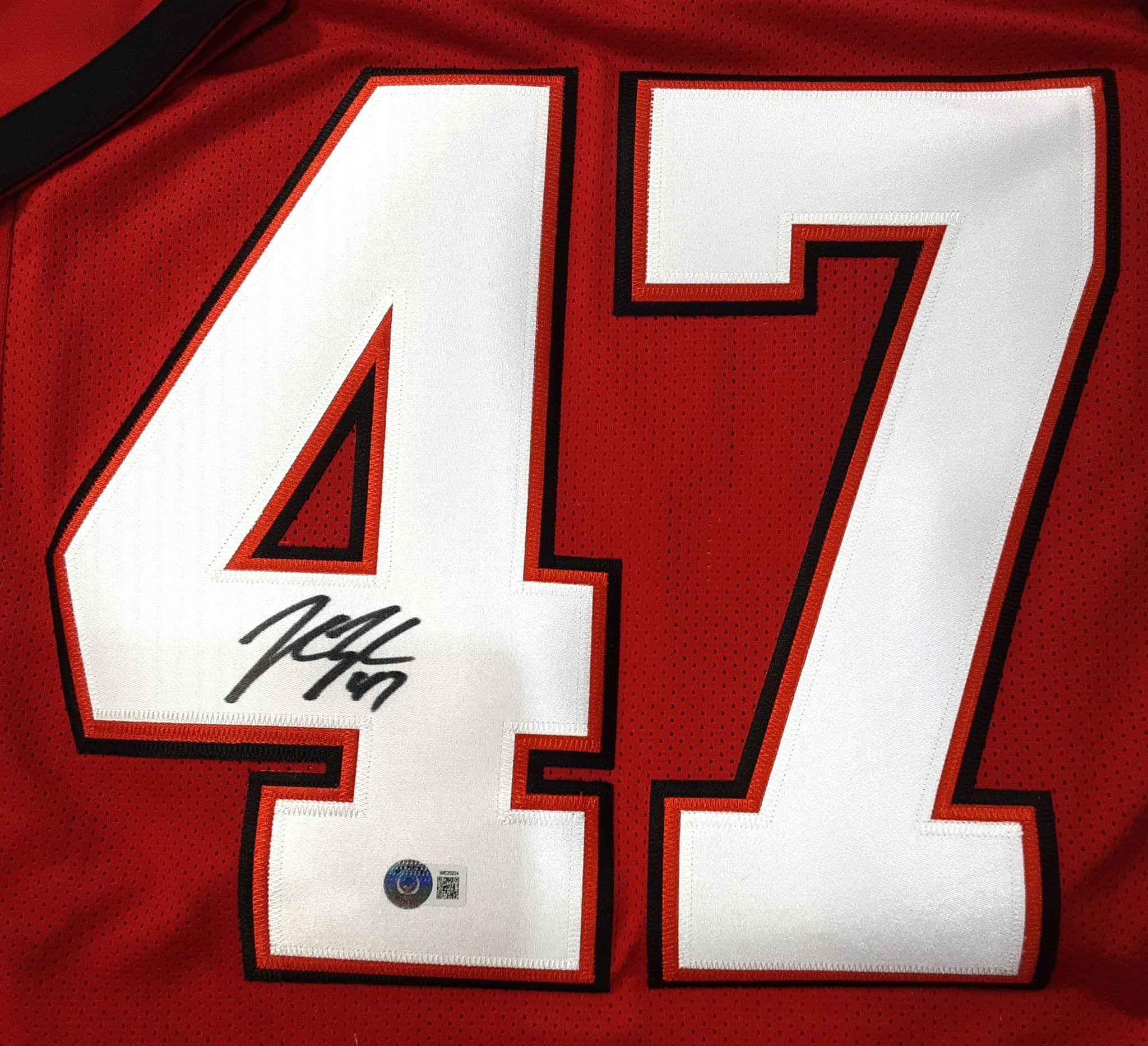 John Lynch Authentic Signed Pro Style Jersey Autographed Beckett-