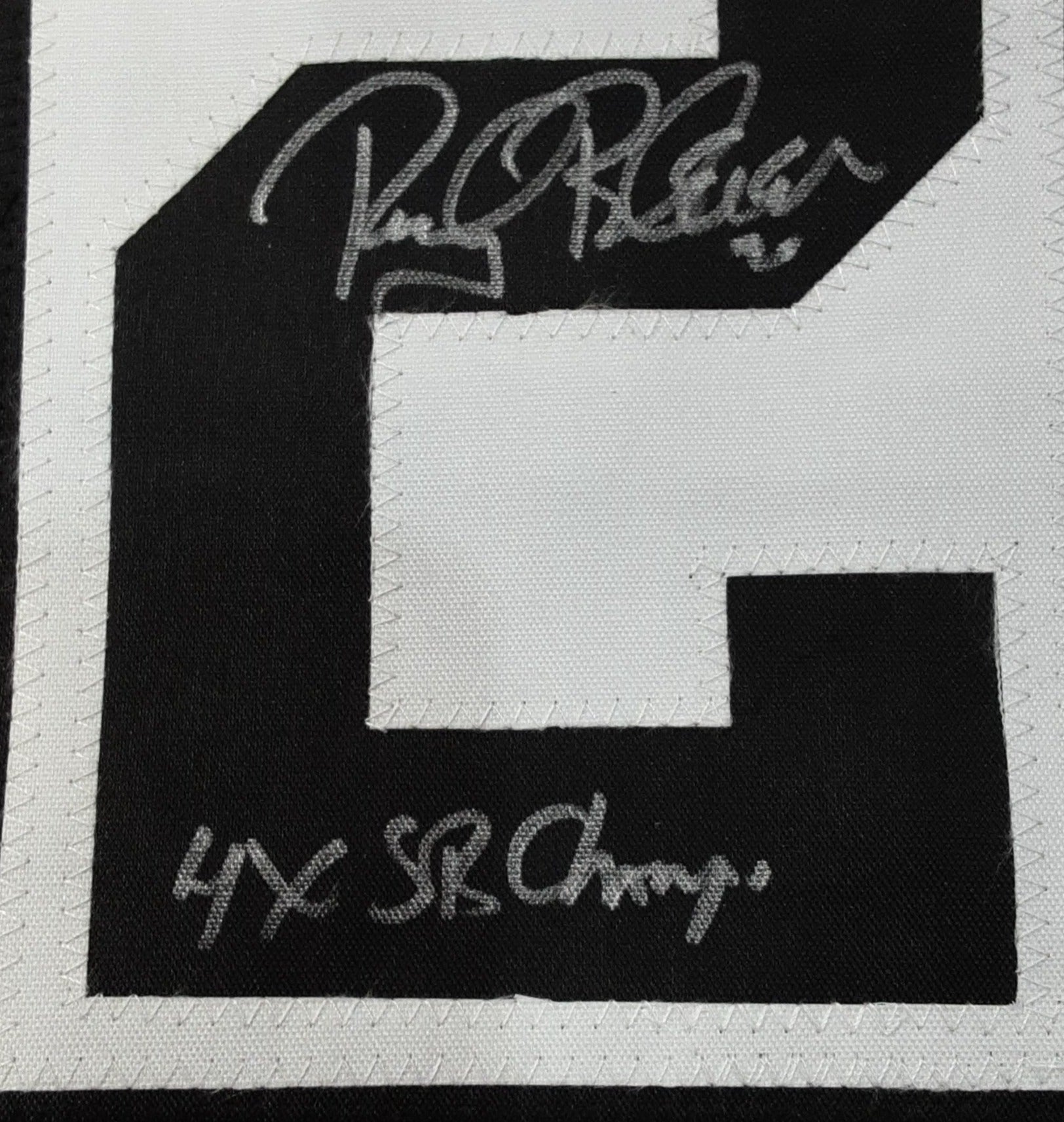 Rocky Bleier Authentic Signed Pro Style Jersey Autographed with Inscription JSA--