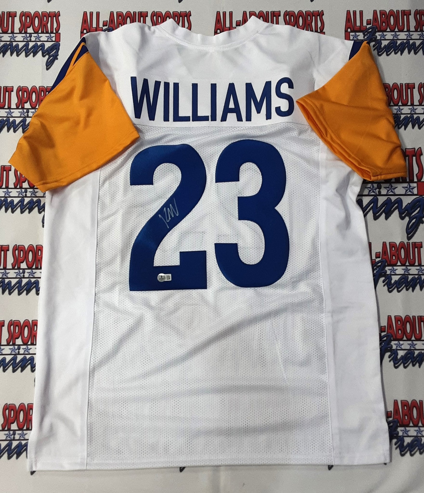 Kyren Williams Signed Pro Style Jersey Autographed Beckett-