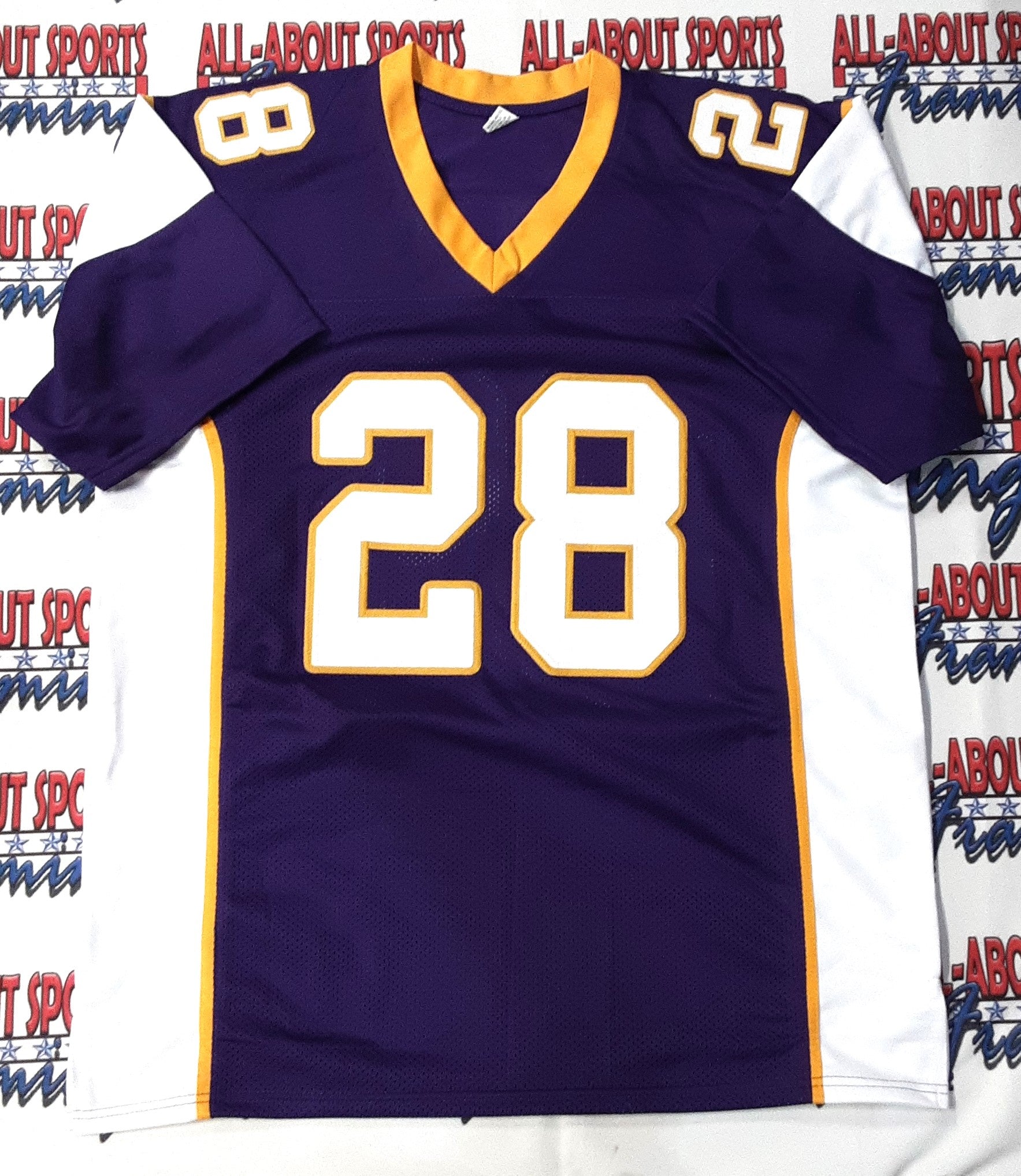 Adrian Peterson Authentic Signed Pro Style Jersey Autographed JSA-