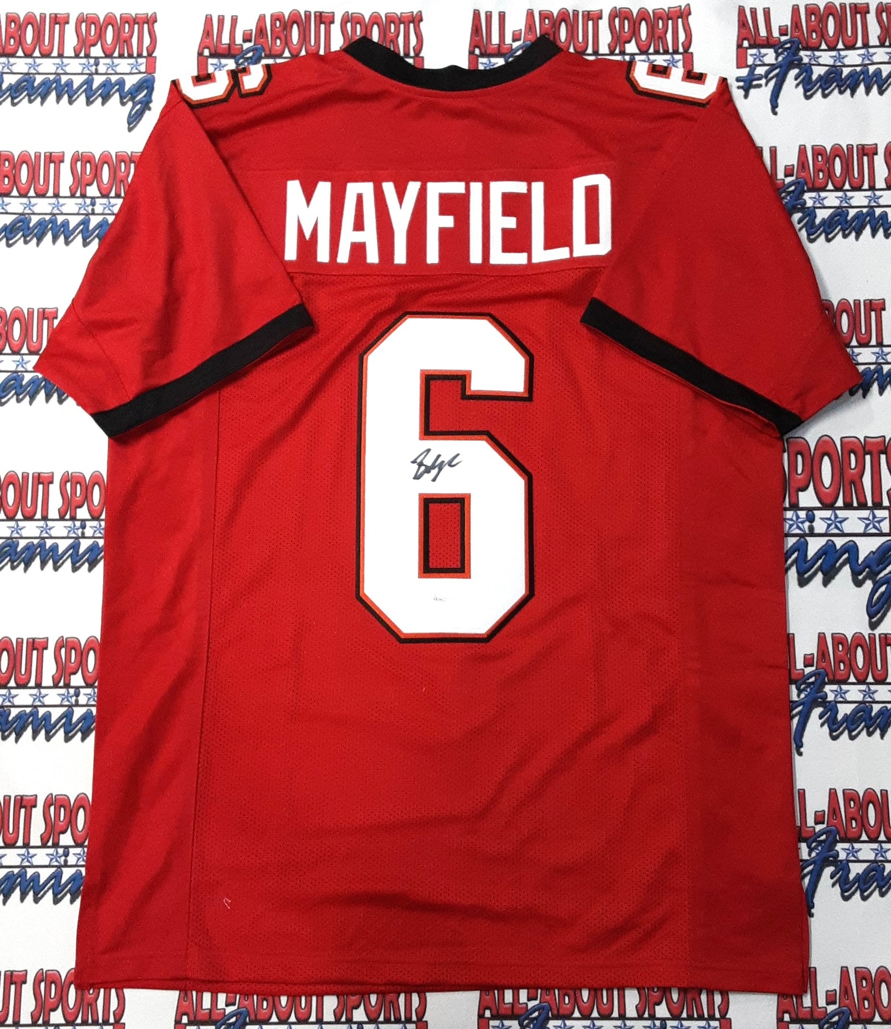 Baker Mayfield Authentic Signed Pro Style Jersey Autographed JSA-