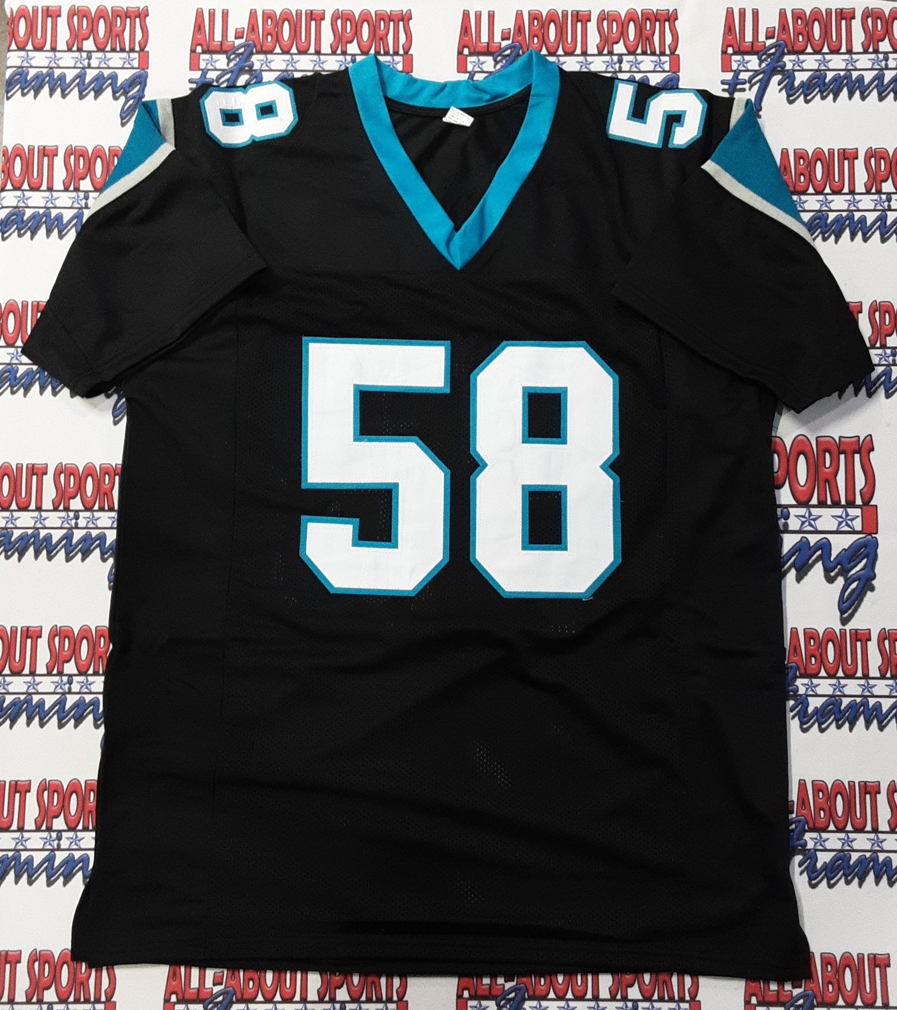 Thomas Davis Sr Authentic Signed Pro Style Jersey Autographed JSA-