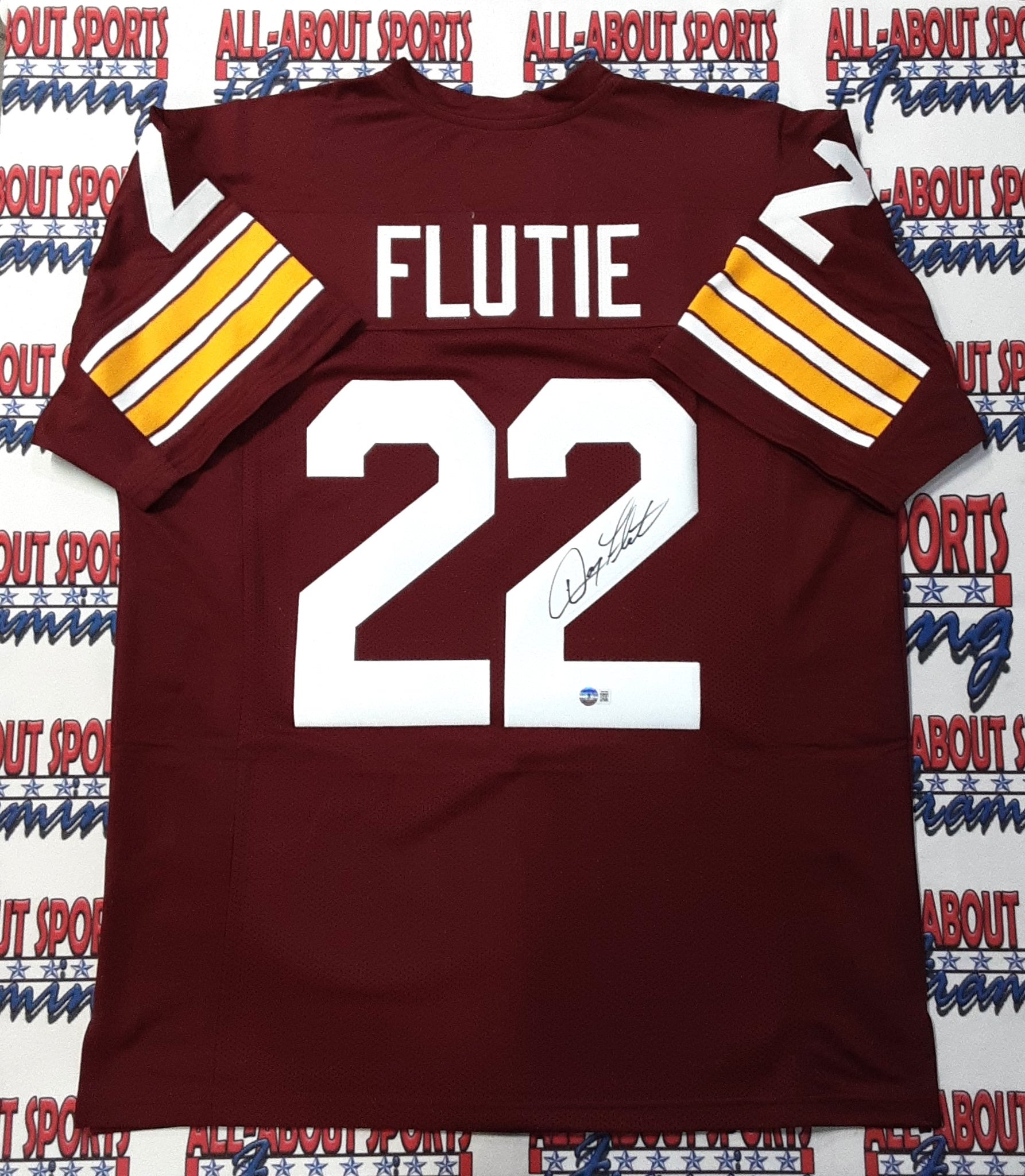 Doug Flutie Authentic Signed Pro Style Jersey Autographed Beckett-