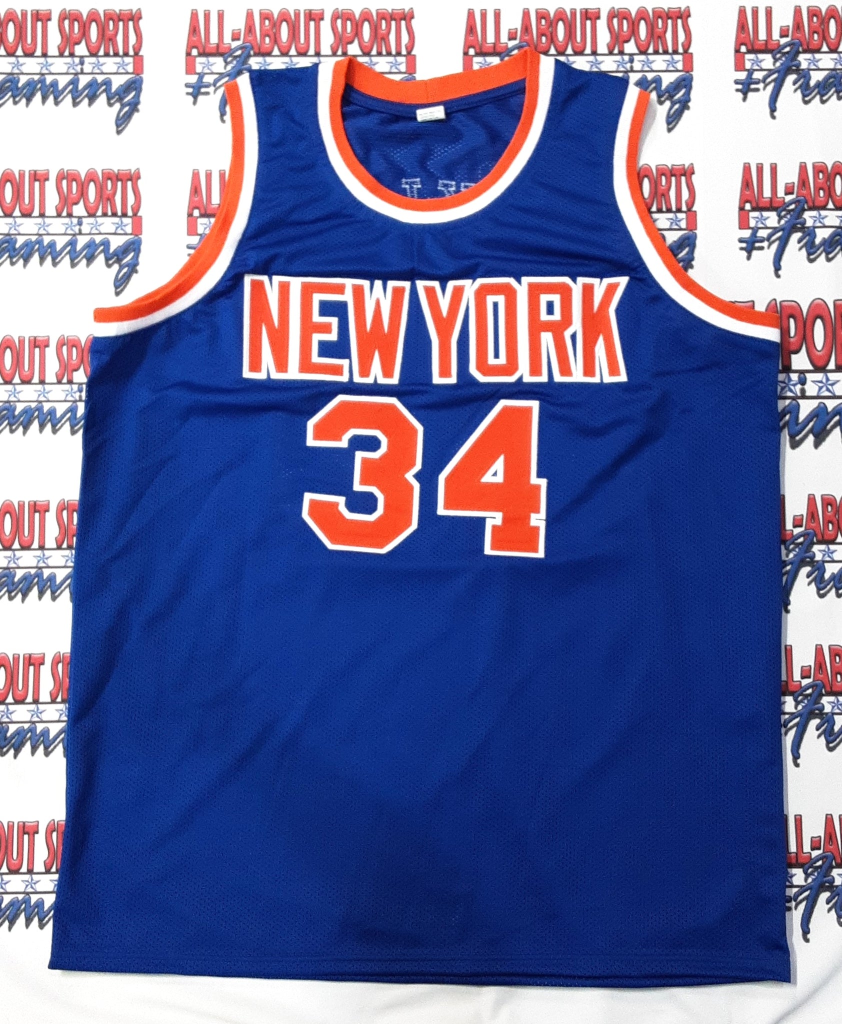 Charles Oakley Authentic Signed Pro Style Jersey Autographed JSA-