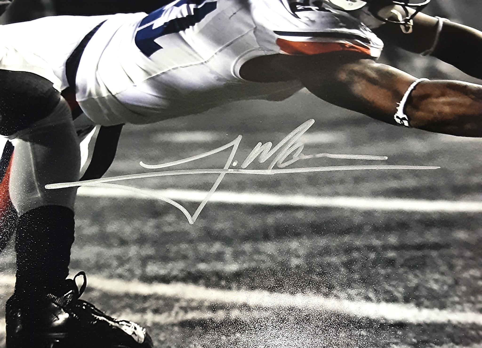 Tre Mason Authentic Signed Framed 11x14 Photo Autographed JSA-