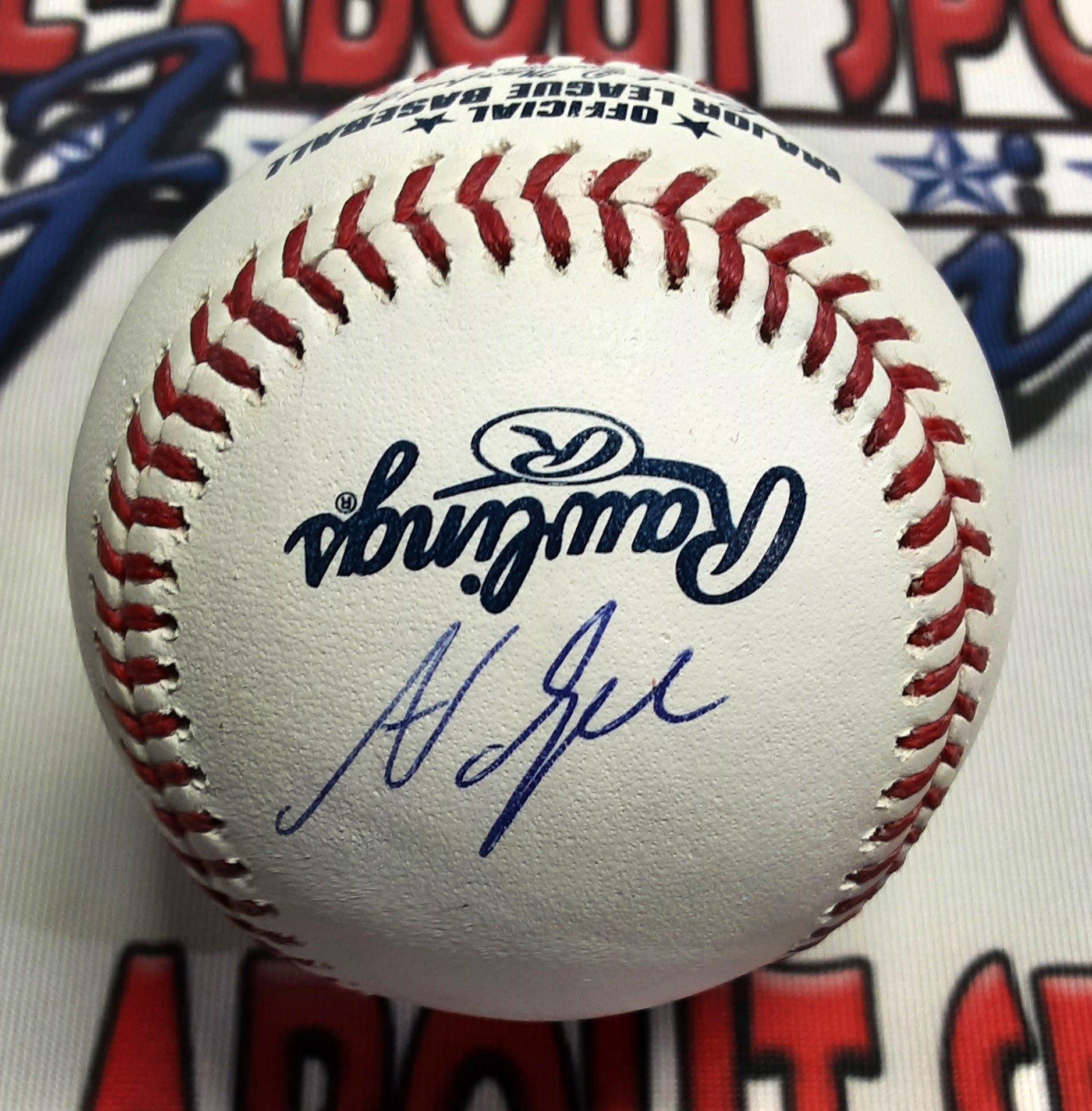 Anthony Volpe Authentic Signed Baseball Autographed JSA-