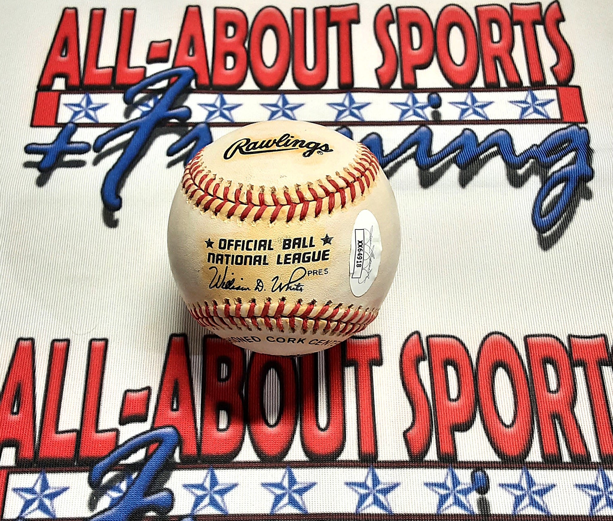 Willy Mays Authentic Signed Baseball Autographed JSA LOA