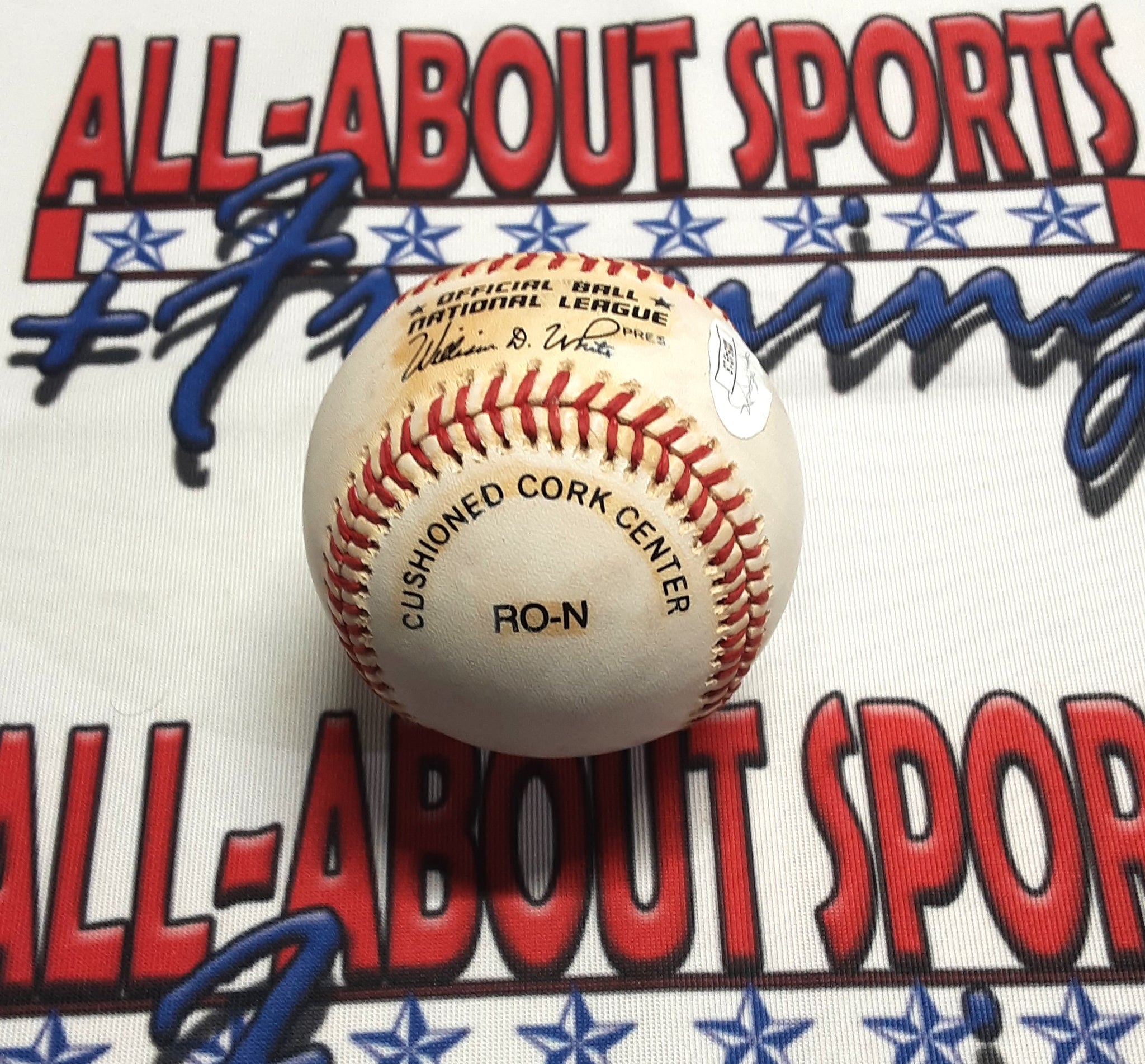 Willy Mays Authentic Signed Baseball Autographed JSA LOA