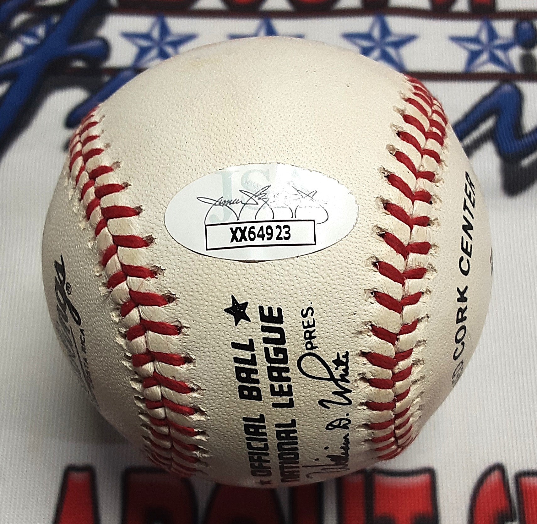 Hank Aaron Authentic Signed Baseball Autographed with Inscription JSA/LOA-