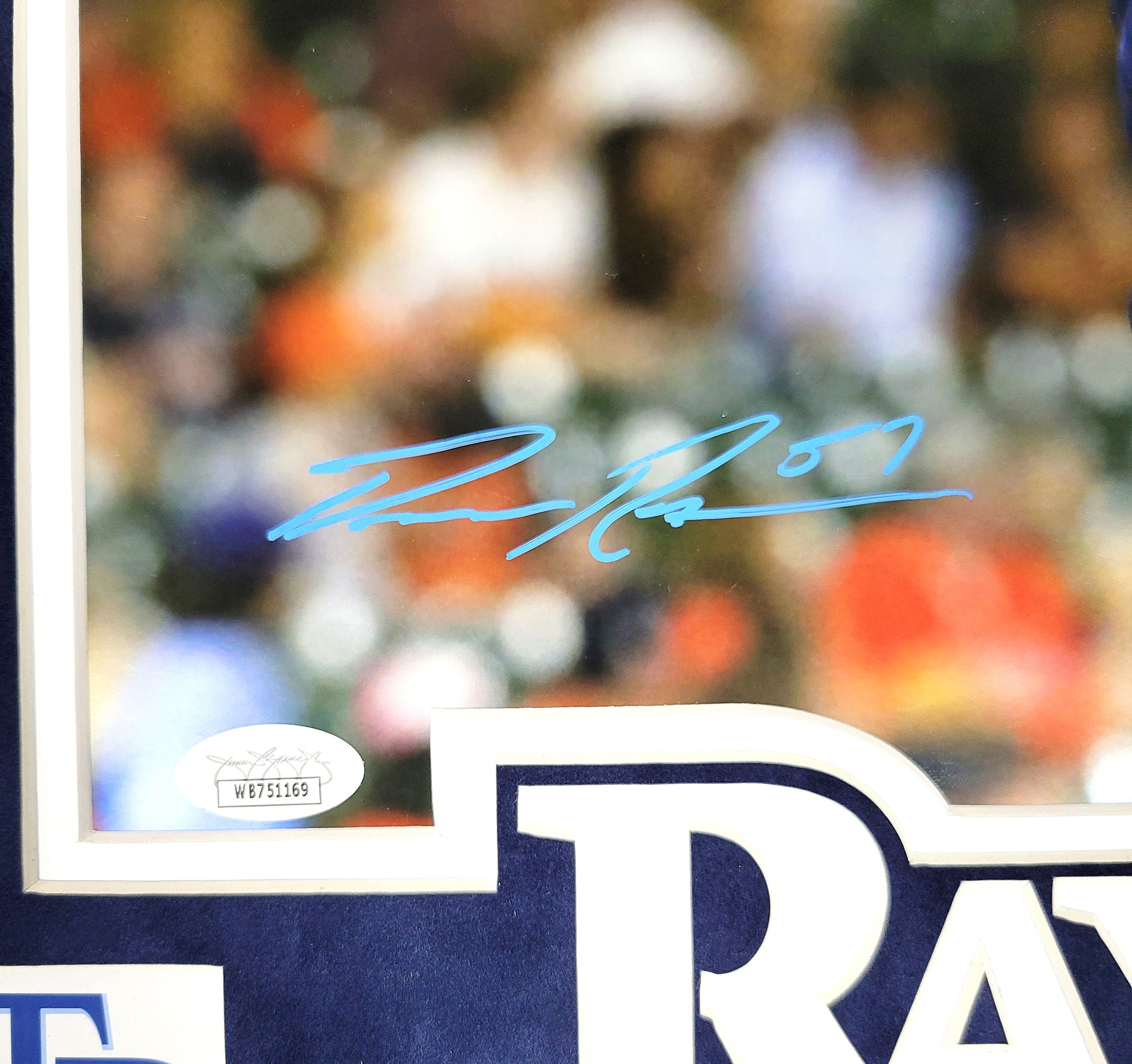 Drew Rasmussen Authentic Signed Framed 8x10 Photo Autographed JSA
