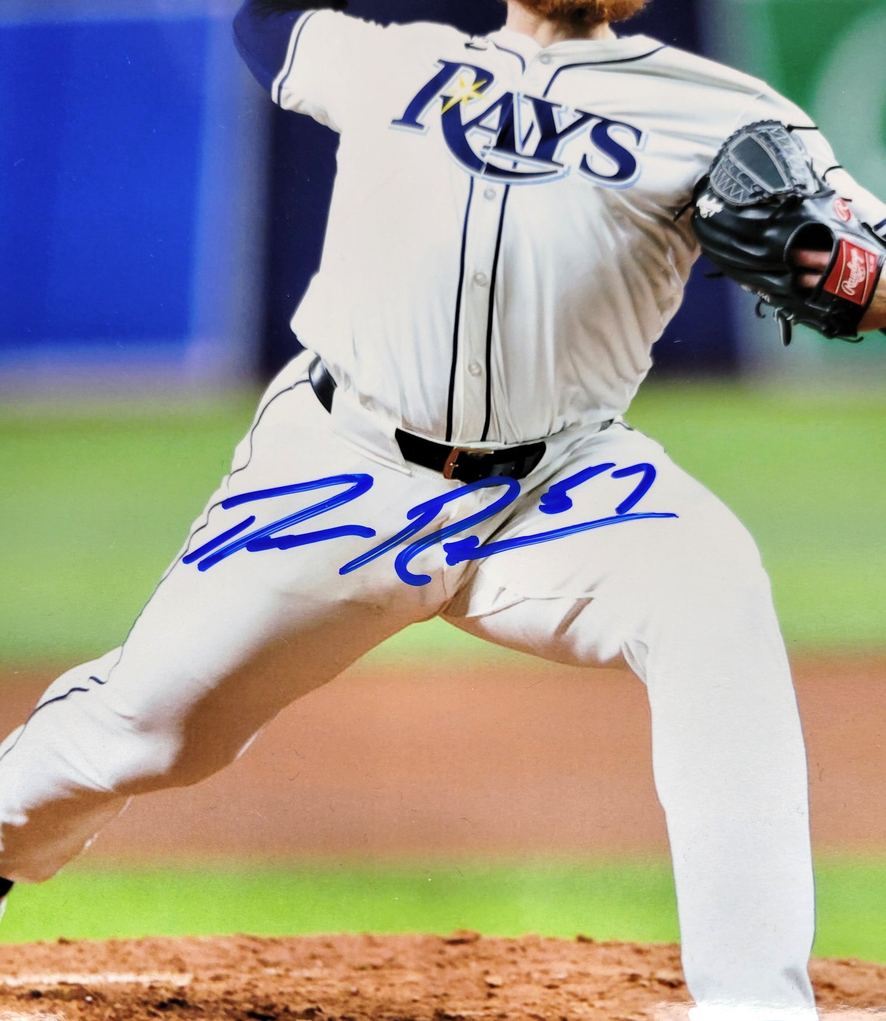 Drew Rasmussen Authentic Signed Framed 8x10 Photo Autographed JSA