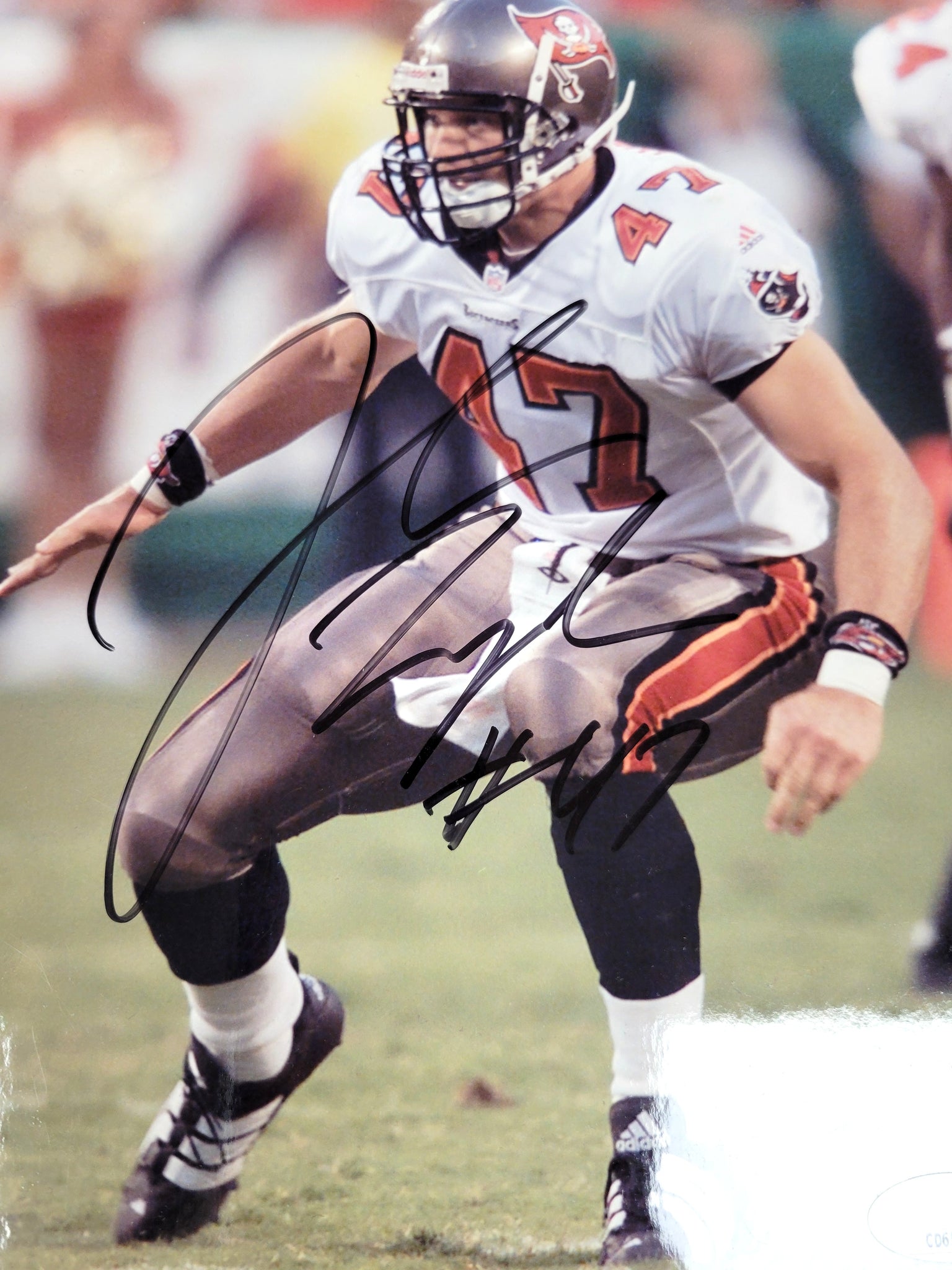 John Lynch Authentic Signed Framed 8x10 Photo Autographed JSA