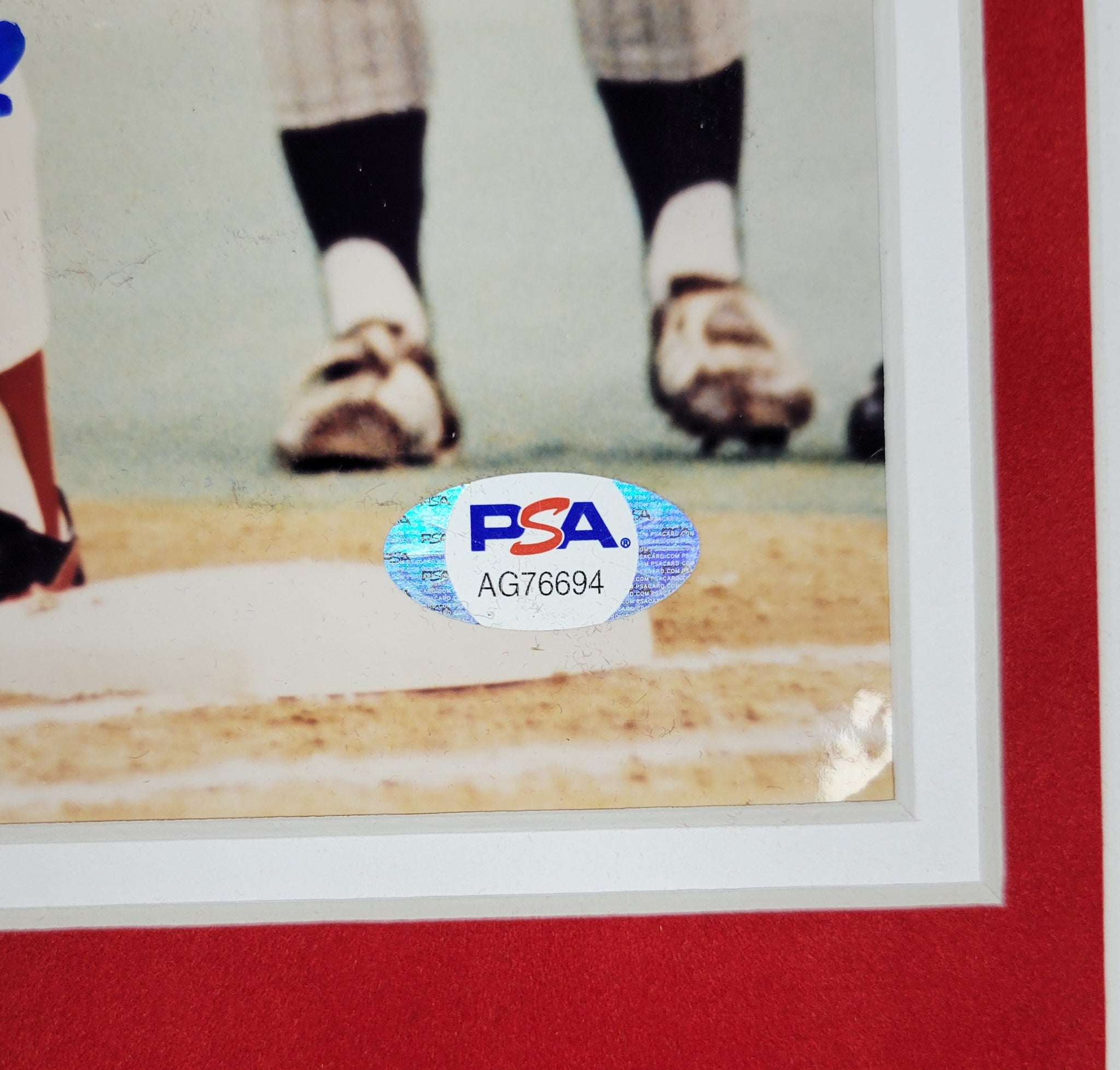 Pete Rose Authentic Signed Framed 8x10 Photo Autographed PSA