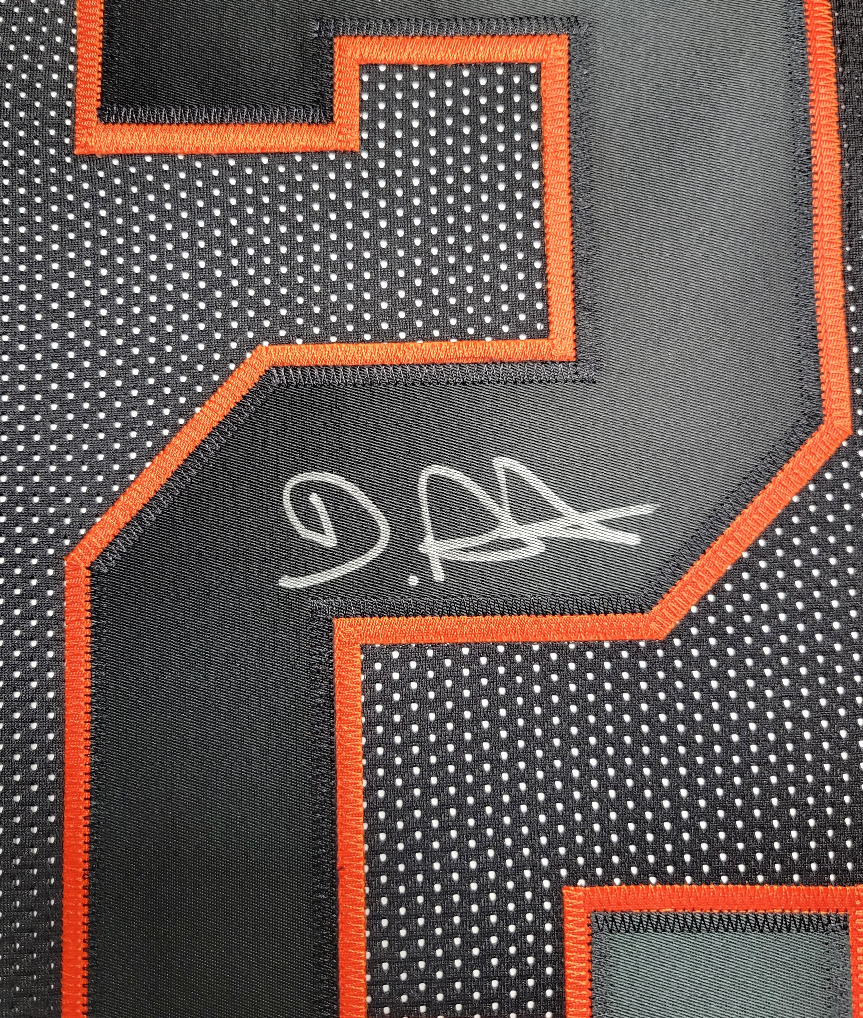 De'Von Achane Authentic Signed Pro Style Framed Jersey Autographed Beckett