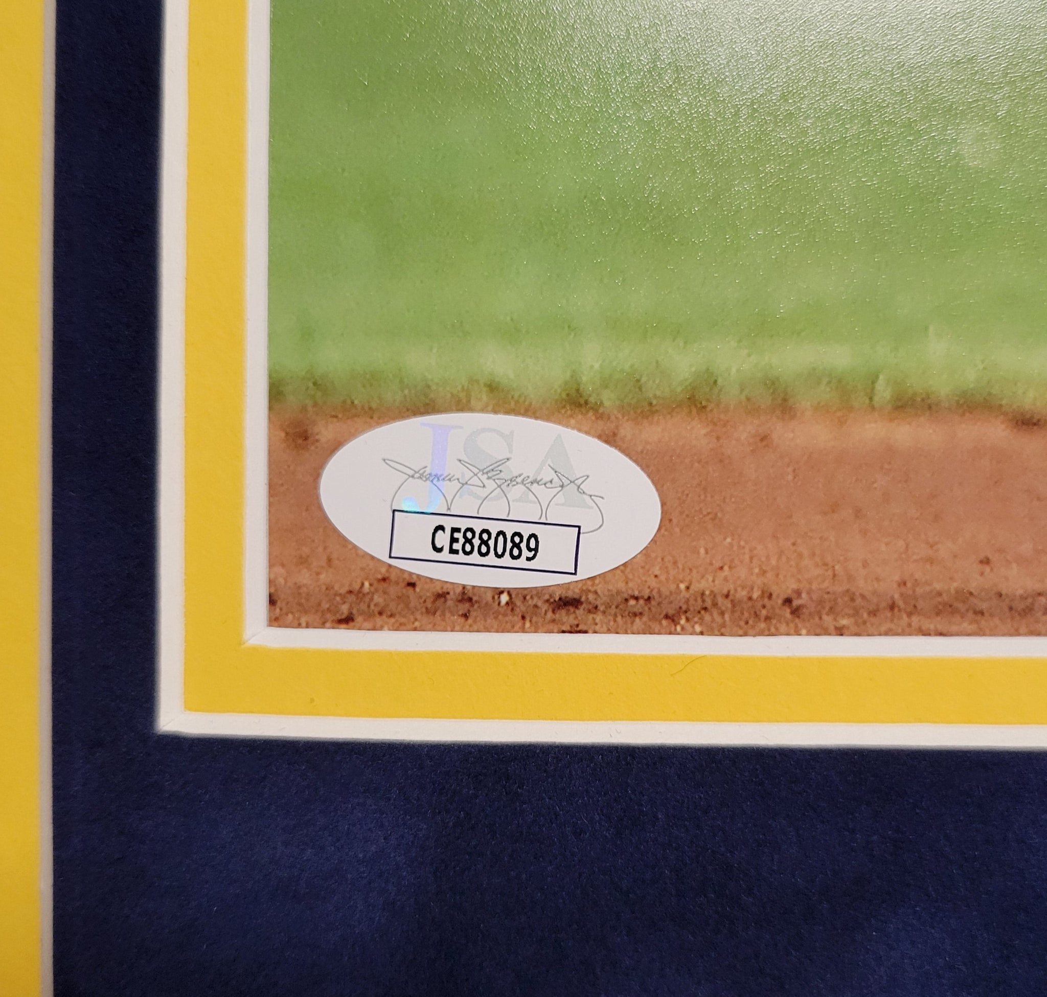Evan Longoria Authentic Signed Framed 8x10 Photo Autographed JSA