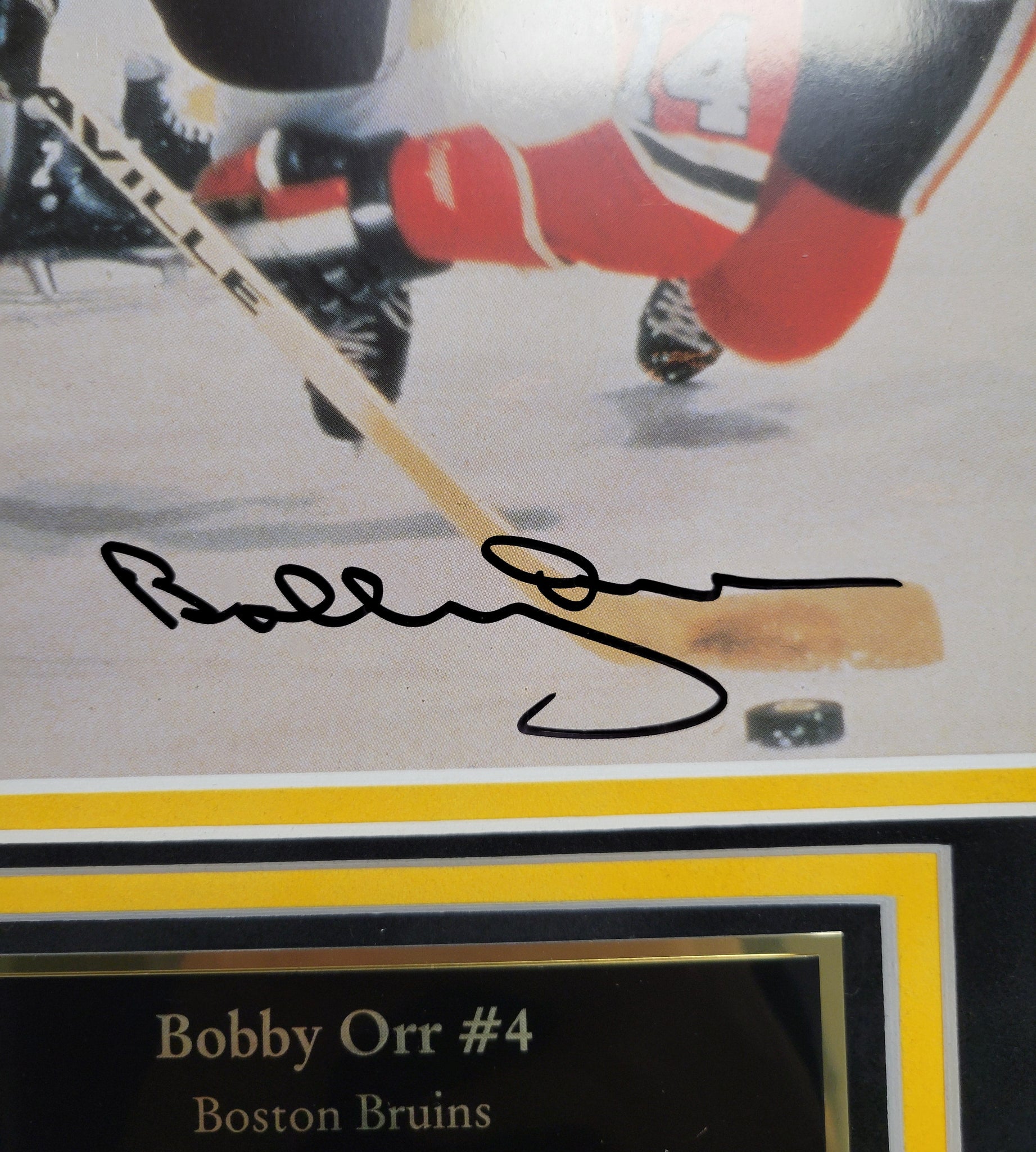 Bobby Orr Authentic Signed Framed 8x10 Photo Autographed JSA