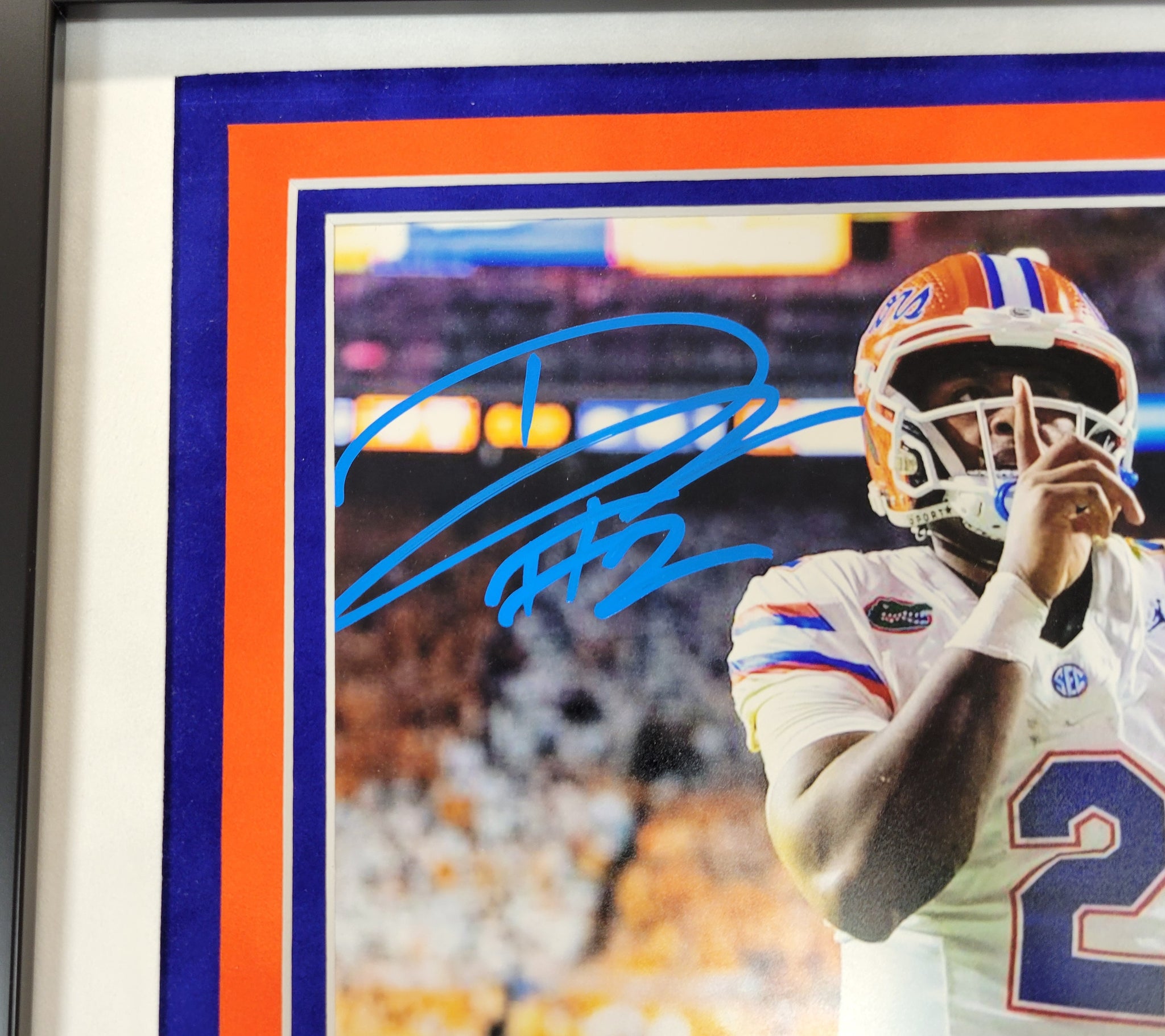 DJ Lagway Authentic Signed Framed 8x10 Photo Autographed Beckett