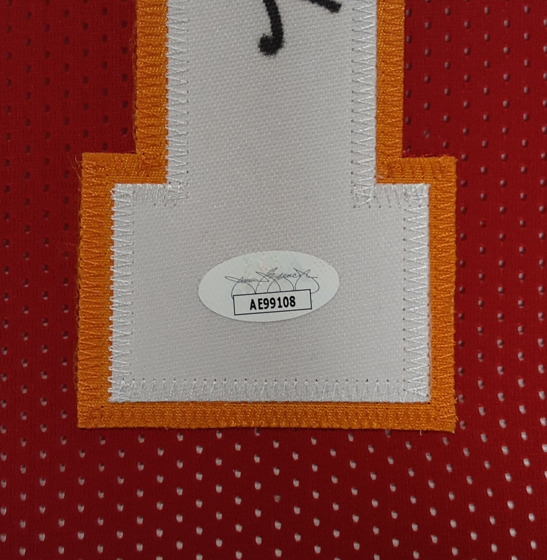 Trae Young Authentic Signed Pro Style Framed Jersey Autographed JSA