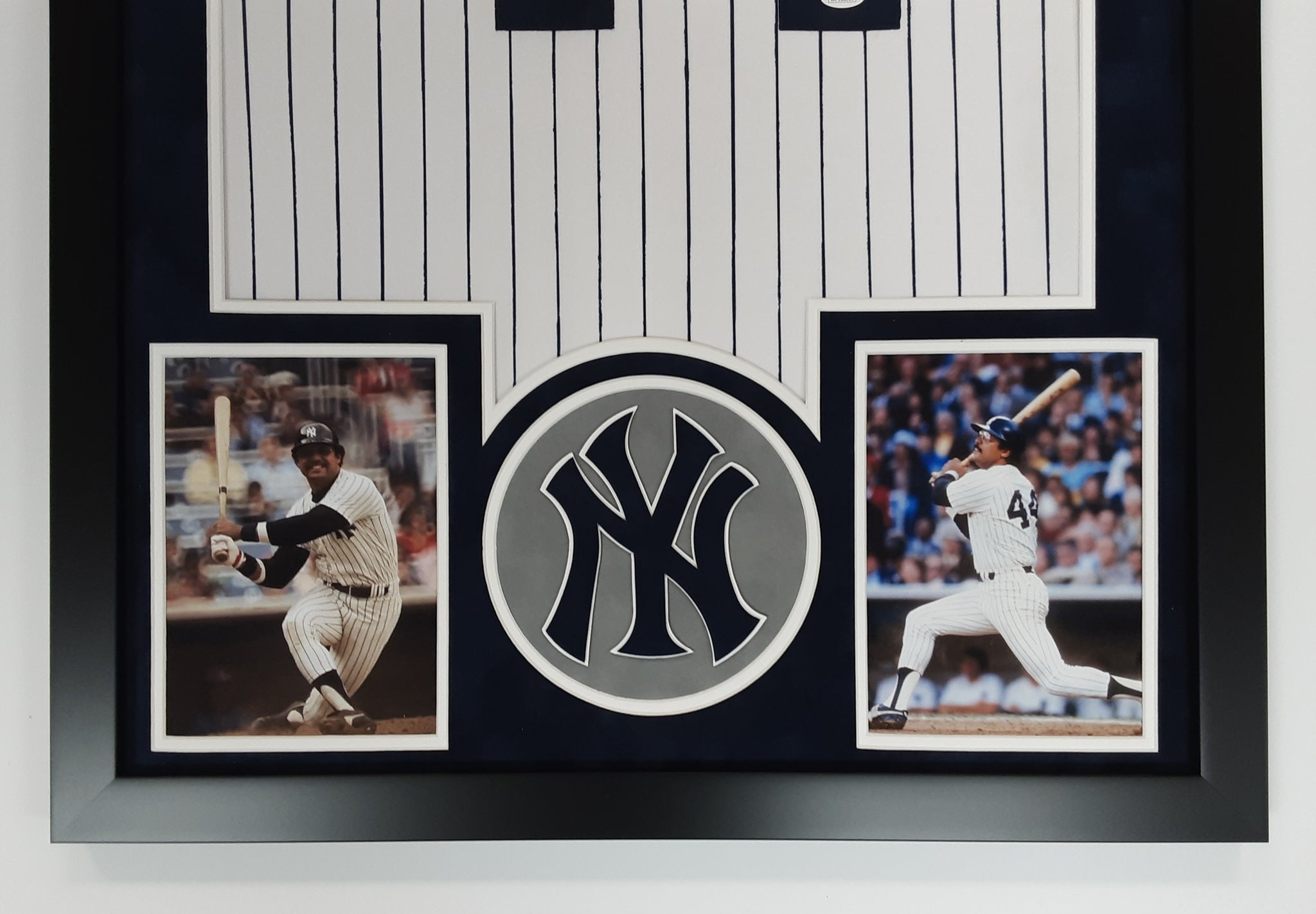 Reggie Jackson Authentic Signed Pro Style Framed Jersey Autographed JSA
