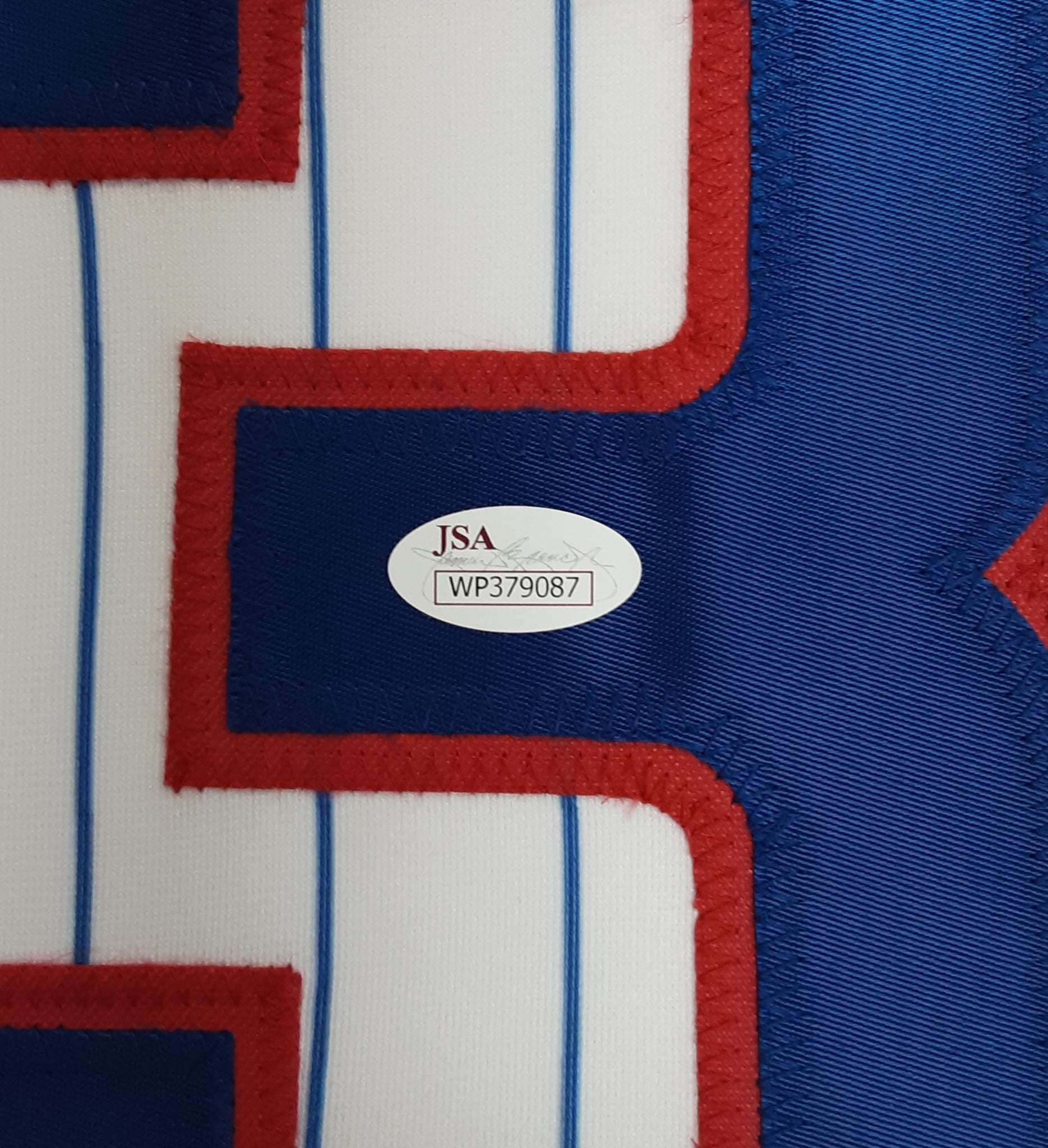 Fergie Jenkins Authentic Signed Pro Style Framed Jersey Autographed JSA