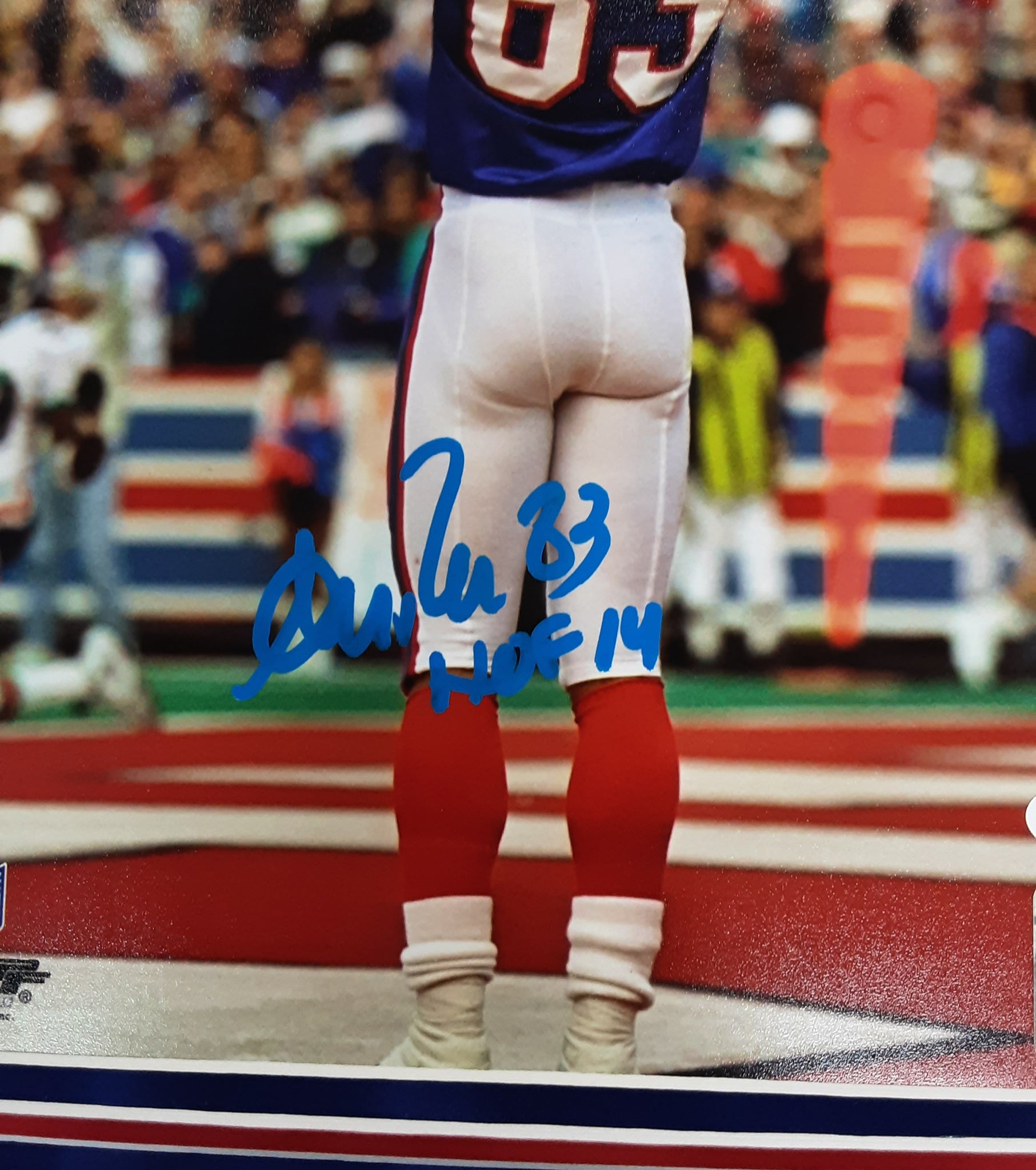 Andre Reed Authentic Signed Framed 8x10 Photo Autographed JSA
