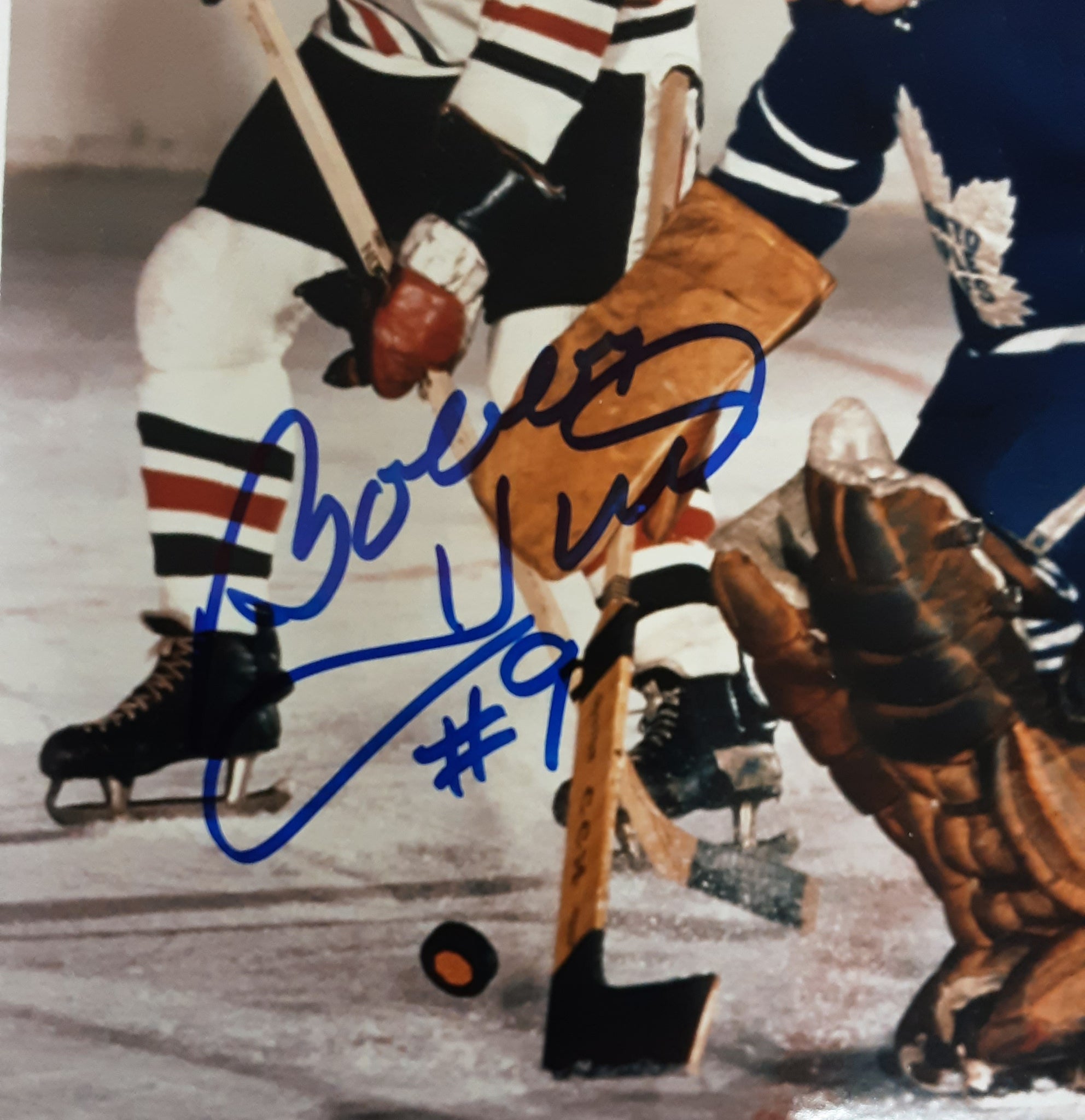 Bobby Hull Authentic Signed Framed 8x10 Photo Autographed PSA