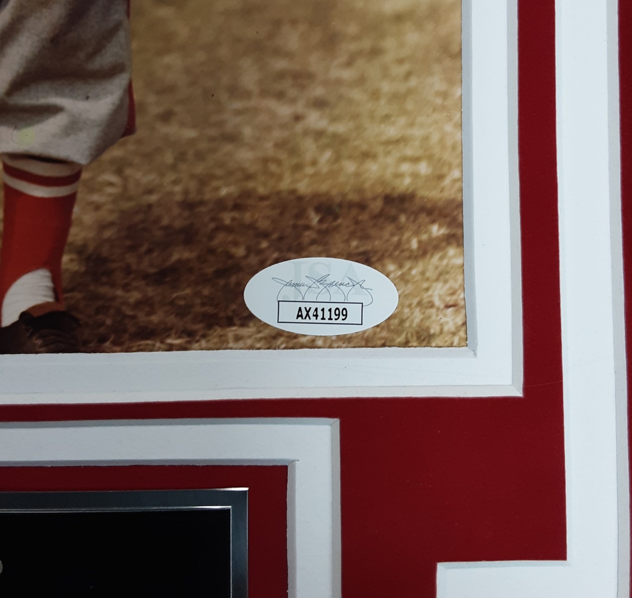 Stan Musial Authentic Signed Framed 8x10 Photo Autographed JSA