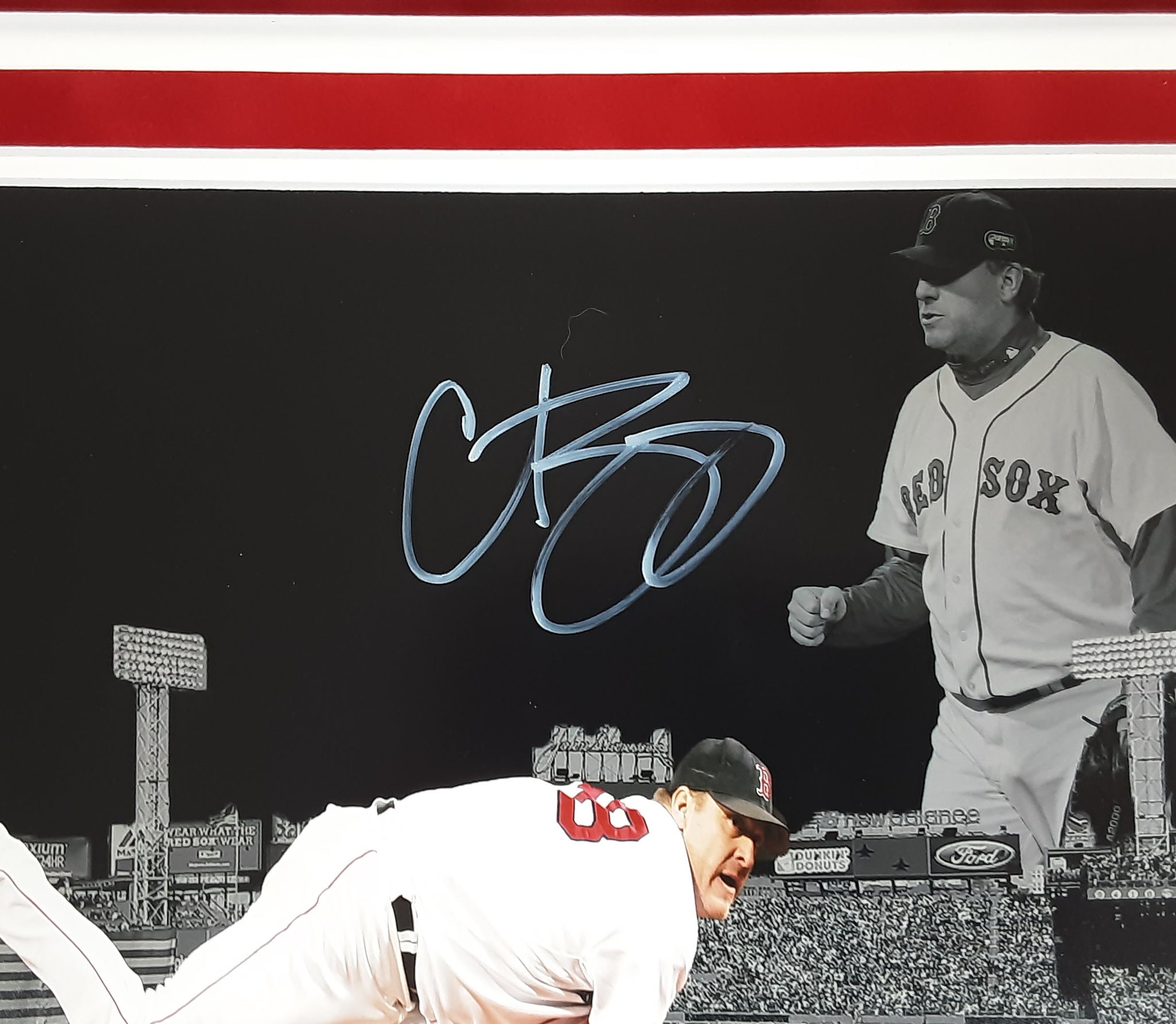 Curt Schilling Authentic Signed Framed 11x14 Photo Autographed JSA