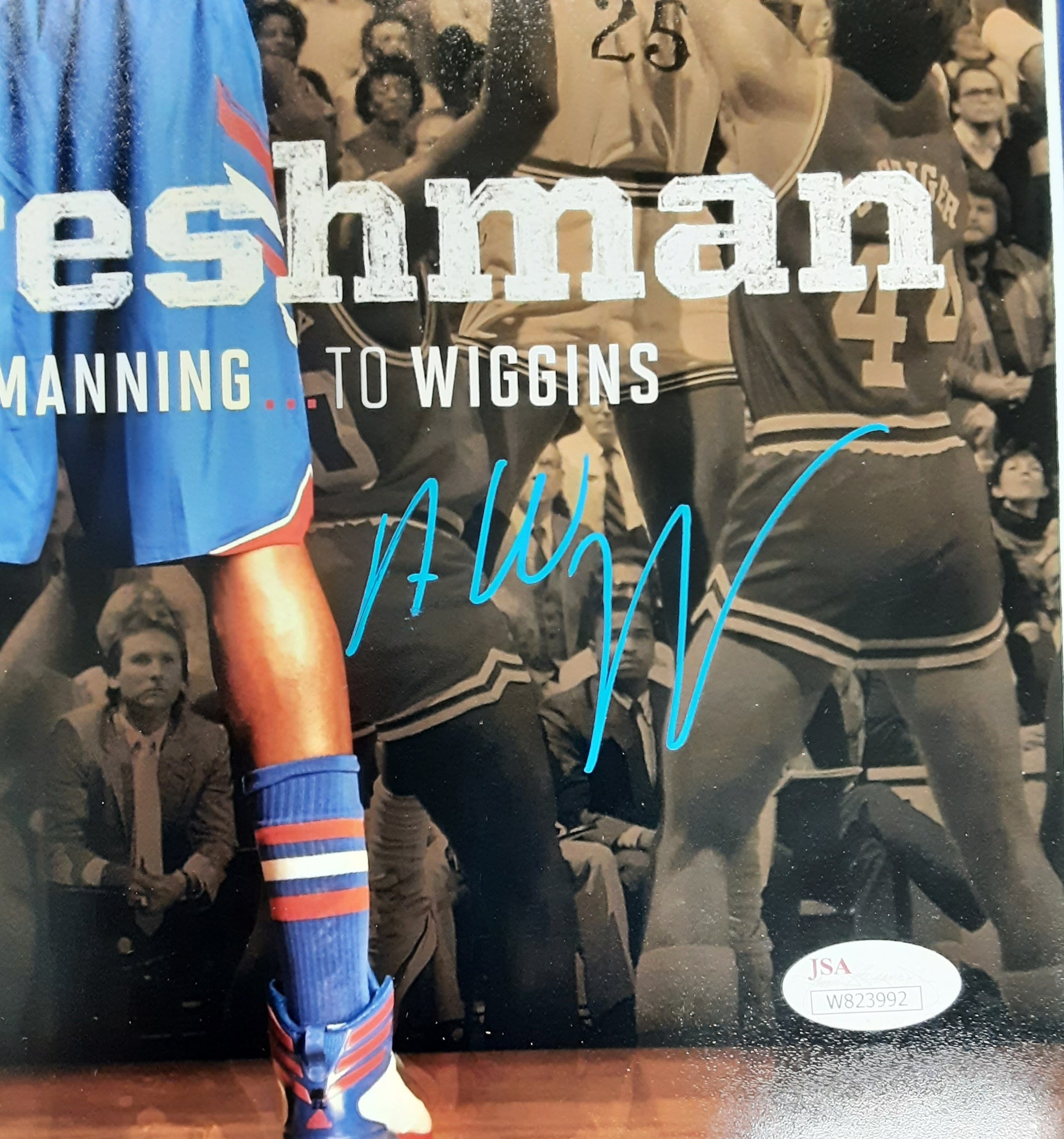 Andrew Wiggins Authentic Signed Framed 11x14 Photo Autographed JSA