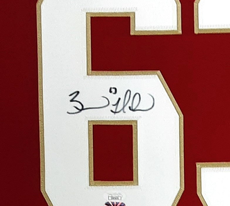 Brad Marchand Authentic Signed Pro Style Framed Swatch Autographed JSA