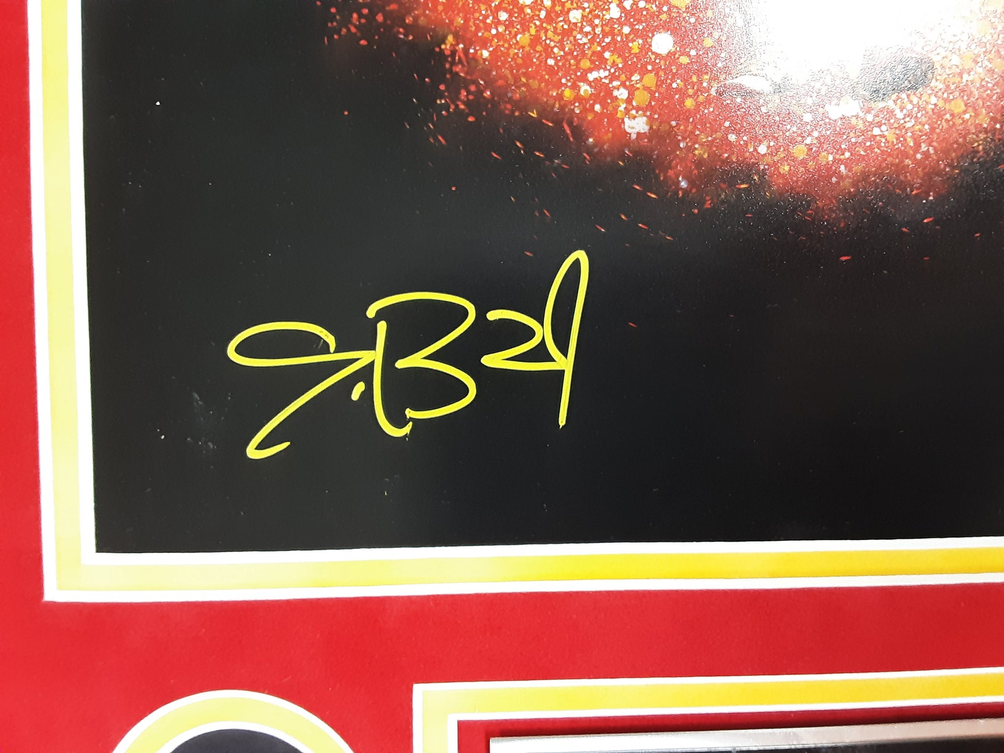 Eric Berry Authentic Signed Framed 11x14 Photo Autographed JSA