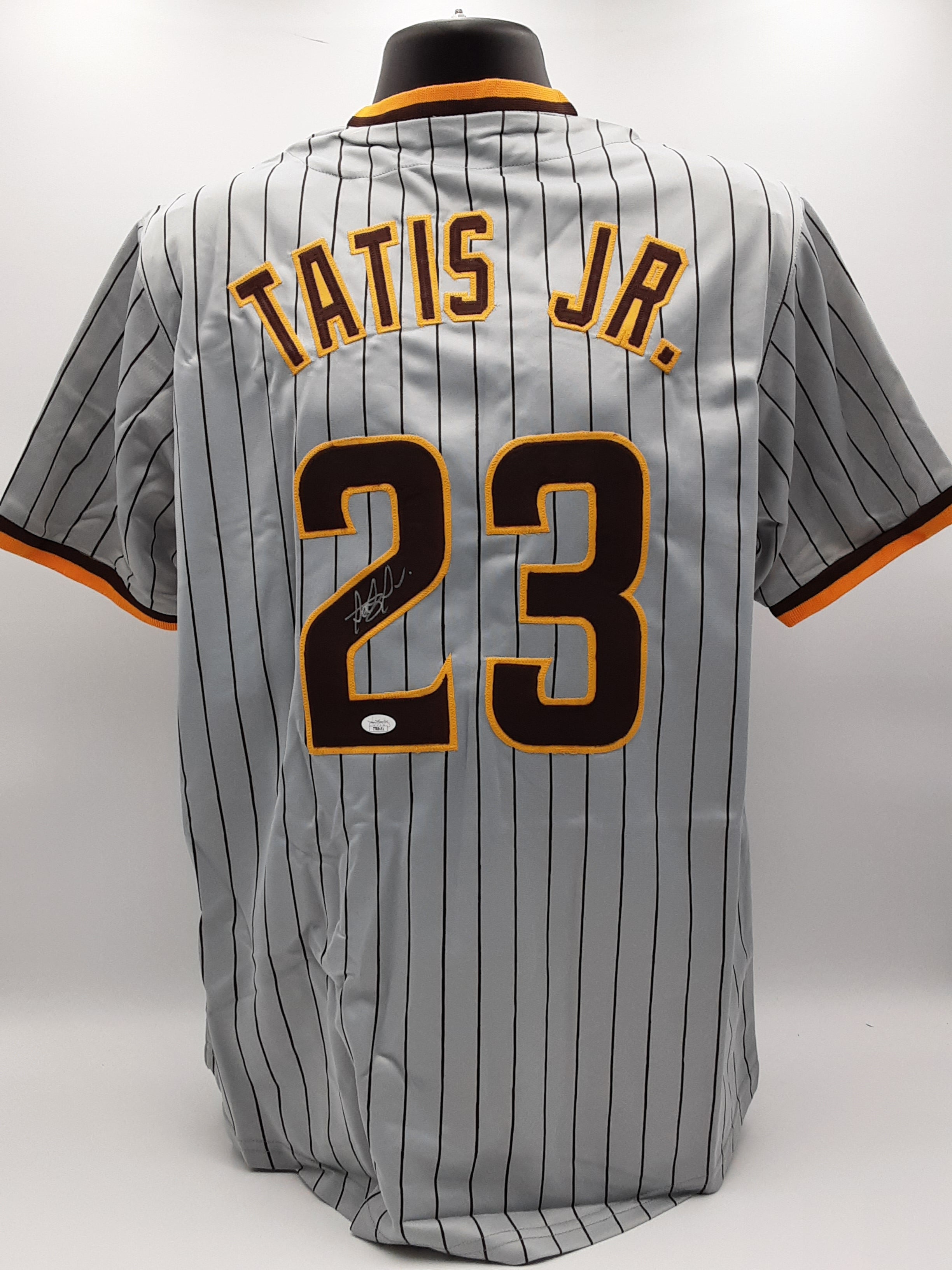 Fernando Tatis Jr Authentic Signed Pro Style Jersey Autographed JSA R2
